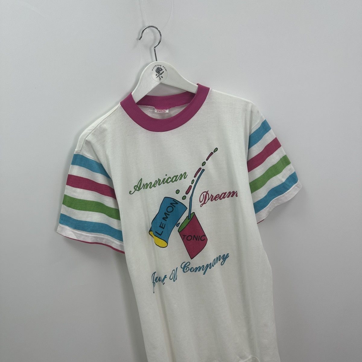 Vintage Vintage 90s American Dream Just U company lemon tonic y2k og Size US M / EU 48-50 / 2 - 4 Thumbnail