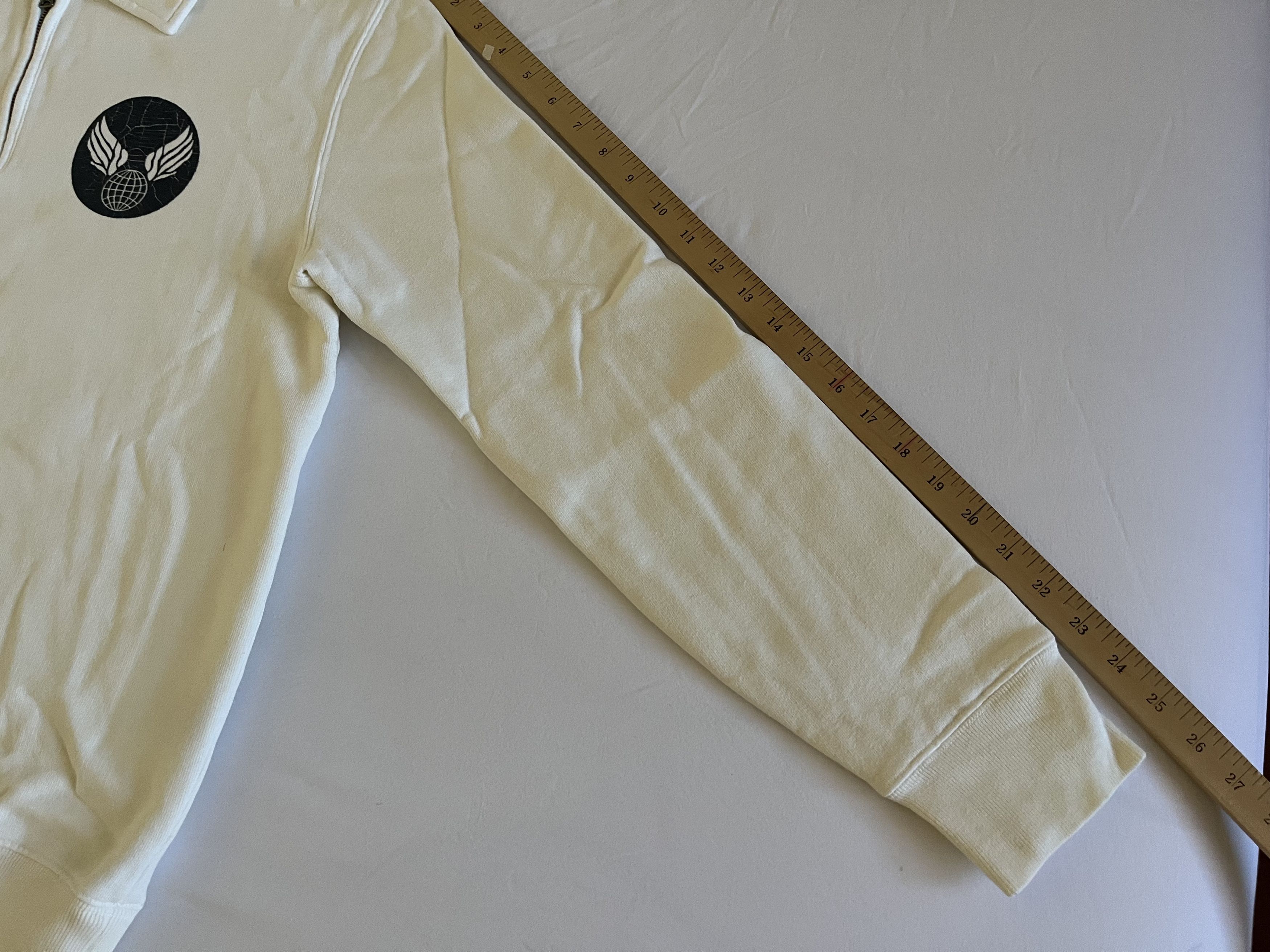 RRL Ralph Lauren RRL Quarter-Zip Pullover Air Force Sweater Small Size US S / EU 44-46 / 1 - 8 Thumbnail