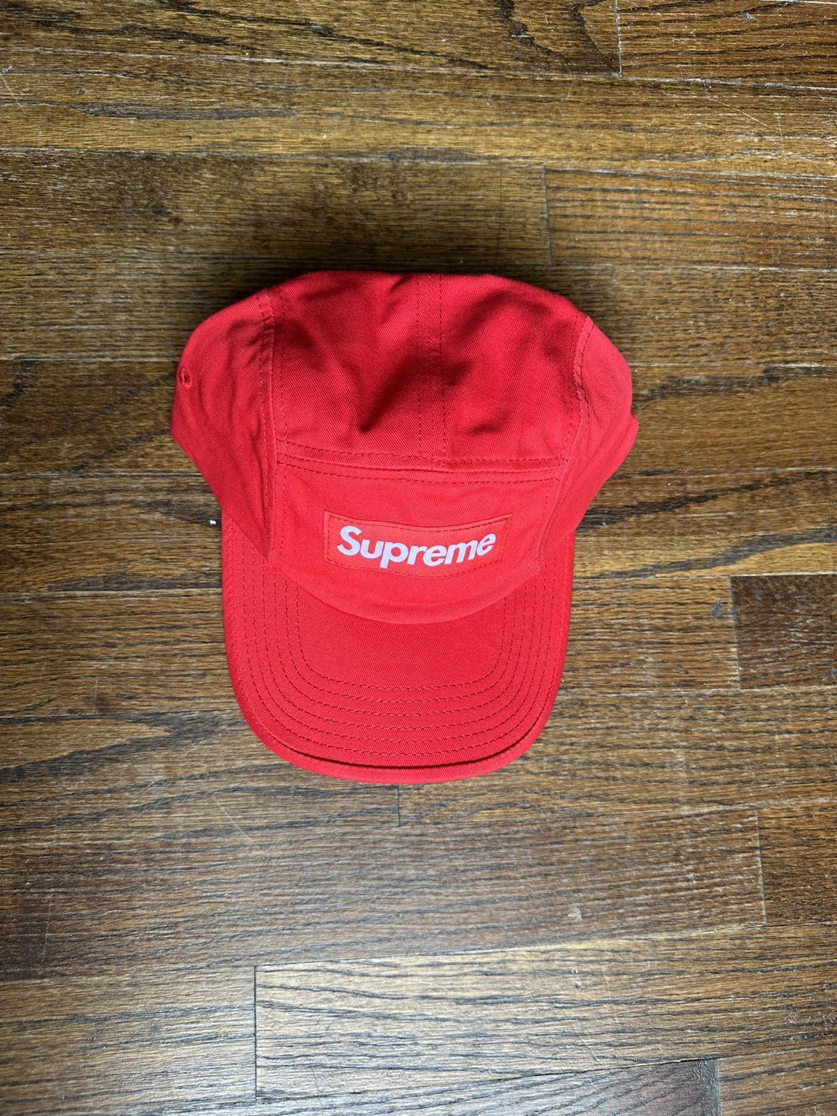Supreme Supreme Washed Chino Twill Camp Cap Hat SS21 Size ONE SIZE - 1 Thumbnail