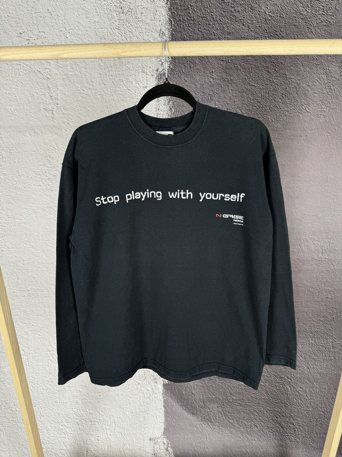Band Tees × Vintage Vintage 2004 Nokia N-Gage Snow Tour rare long sleeve tee Size US M / EU 48-50 / 2 - 1 Thumbnail