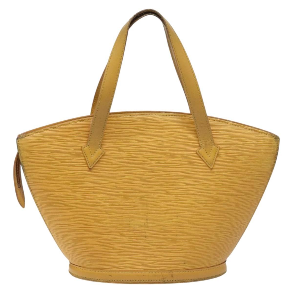 Louis Vuitton LOUIS VUITTON Epi Saint Jacques Hand Bag Yellow M52279 Size ONE SIZE - 3 Thumbnail