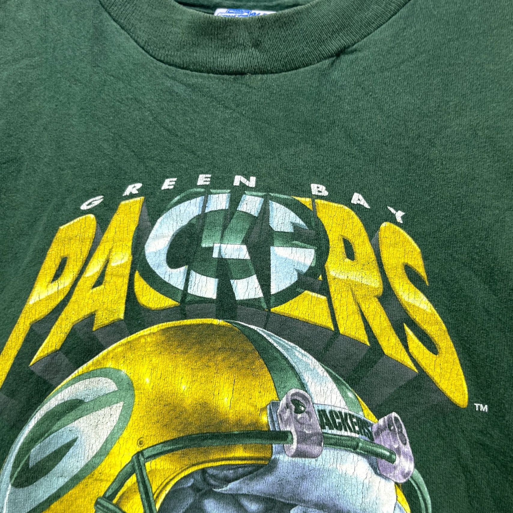 Vintage VINTAGE Green Bay Packers Salem T-Shirt Small Mens 90s Short Sleeve Made in USA Brand Salem Vintage Size US S / EU 44-46 / 1 - 3 Thumbnail