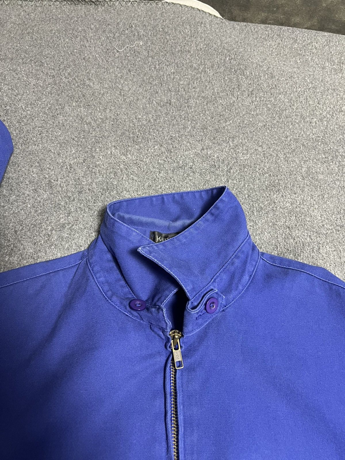 Yves Saint Laurent Vintage YSL Yves Saint Laurent Pour Homme Men's Blue Jacket Size US XL / EU 56 / 4 - 14 Thumbnail