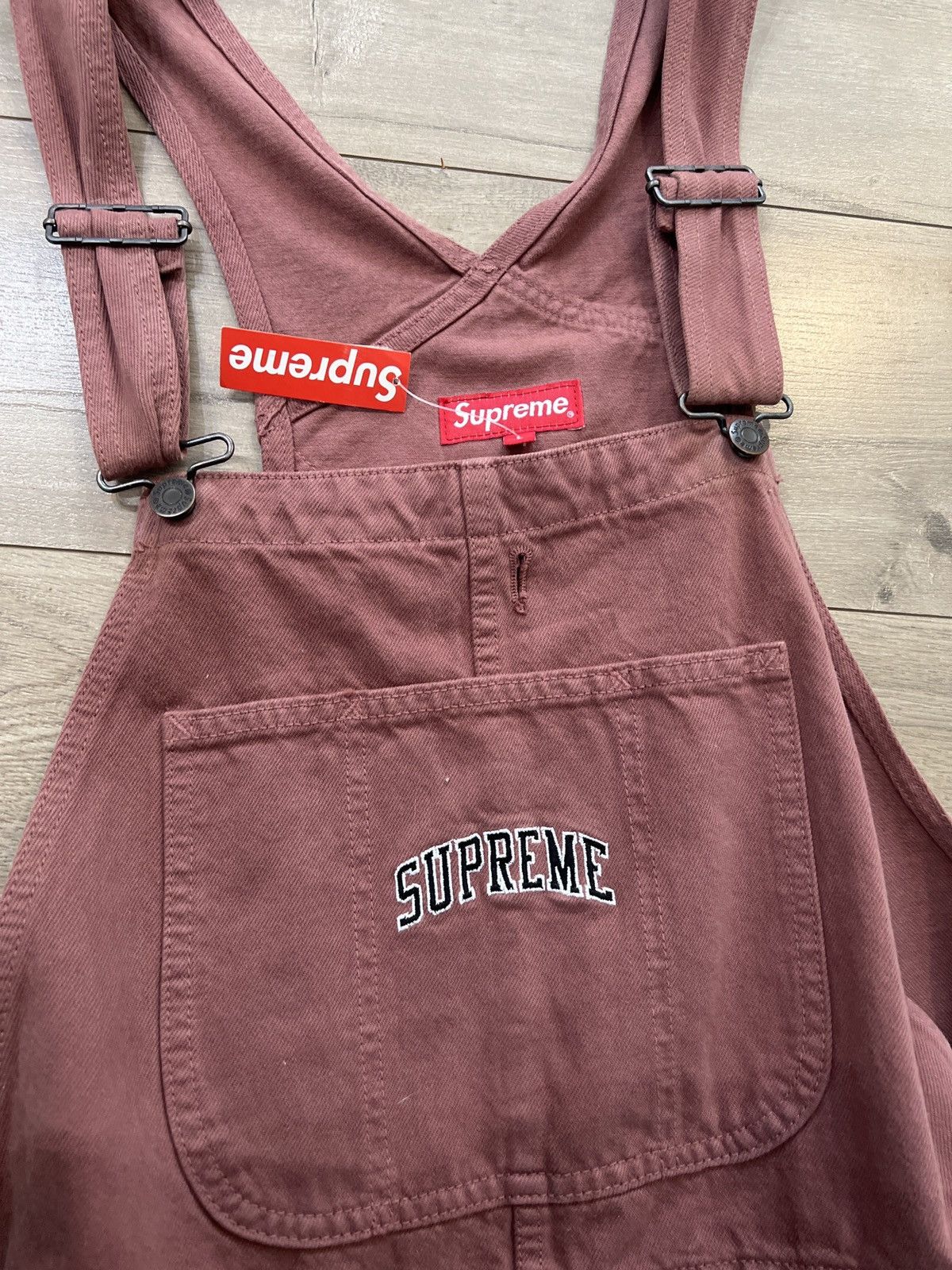 Supreme Washed denim overalls Size US 32 / EU 48 - 2 Thumbnail