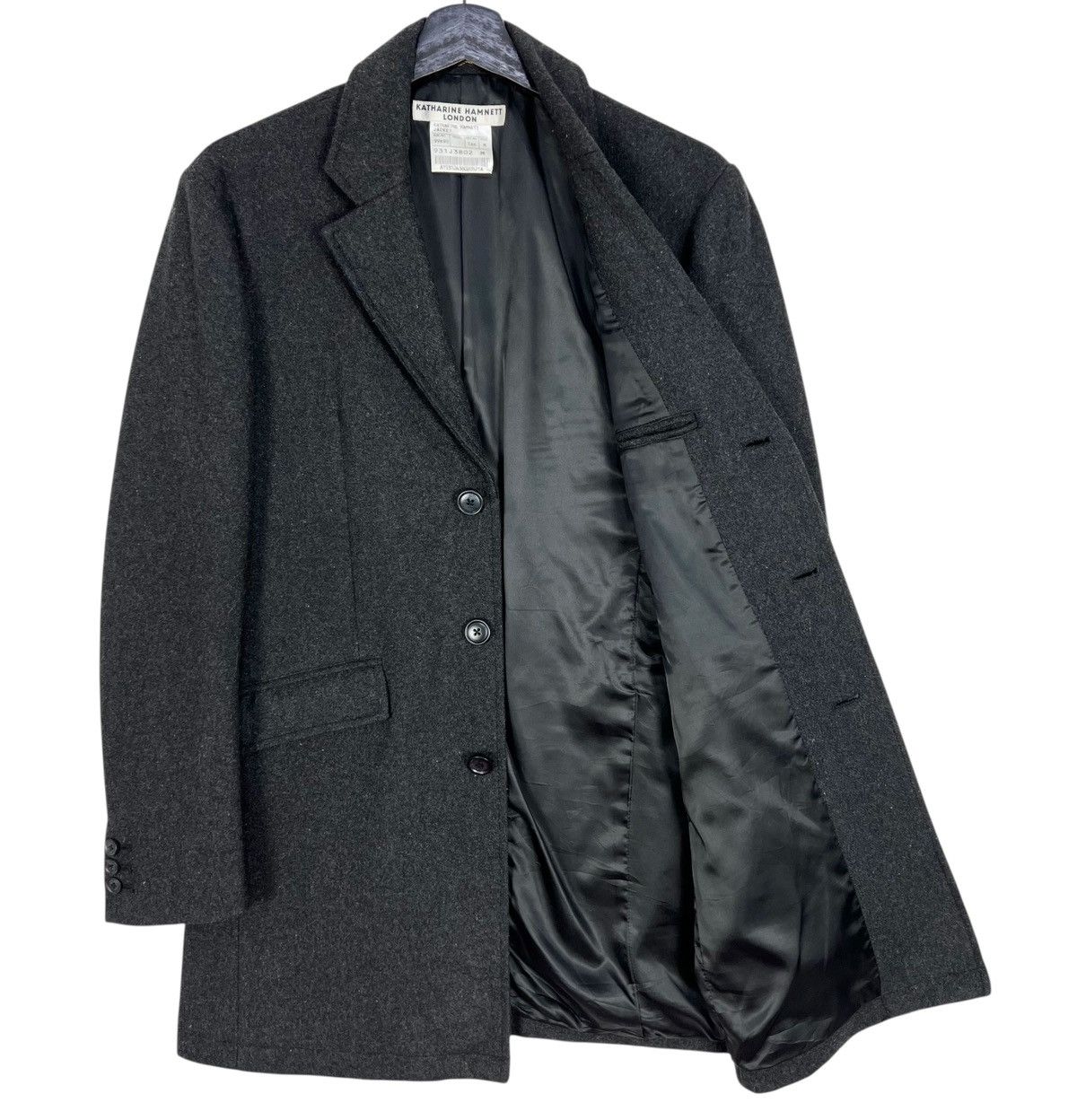 Katharine Hamnett London Katherine Hamnett Wool Over Coat Size M / US 6-8 / IT 42-44 - 6 Thumbnail
