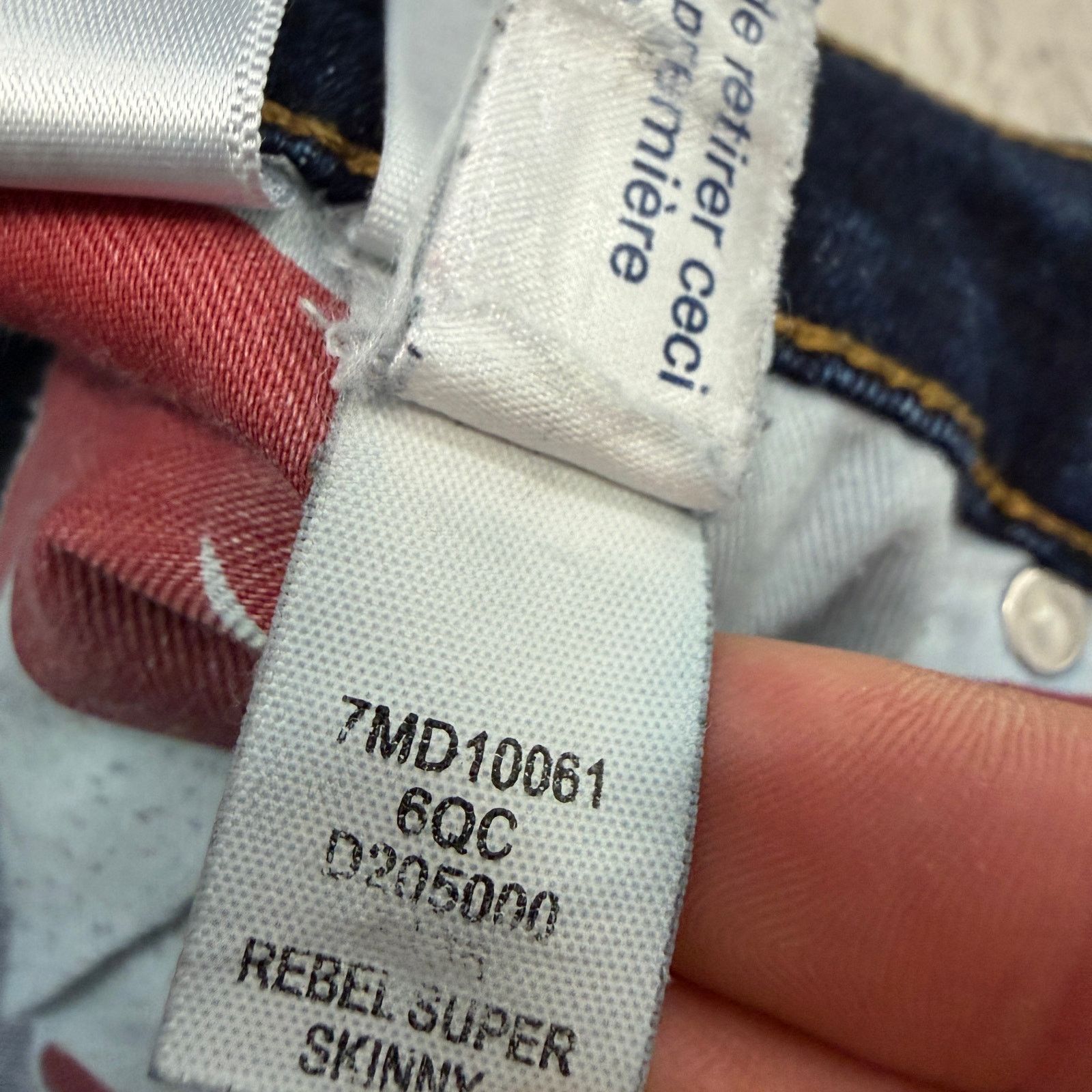 Lucky Brand Lucky Brand Rebel Super Skinny Jeans Men's 31x32 Blue Size US 31 - 8 Thumbnail
