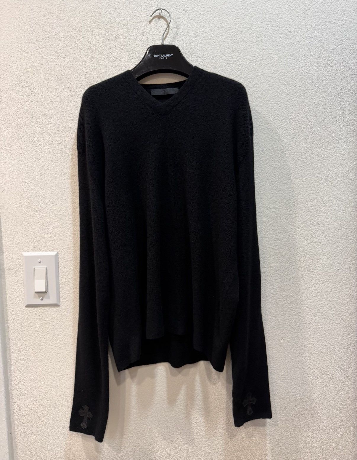 Chrome Hearts CH Cashmere Sweater Size US M / EU 48-50 / 2 - 1 Thumbnail