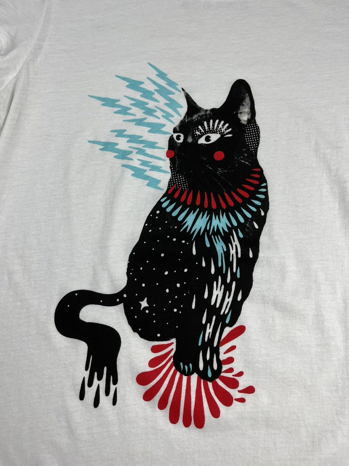 Marc Jacobs 🐈‍⬛Marc by Marc Jacob’s t shirt cat print woman tee Size S / US 4 / IT 40 - 2 Thumbnail