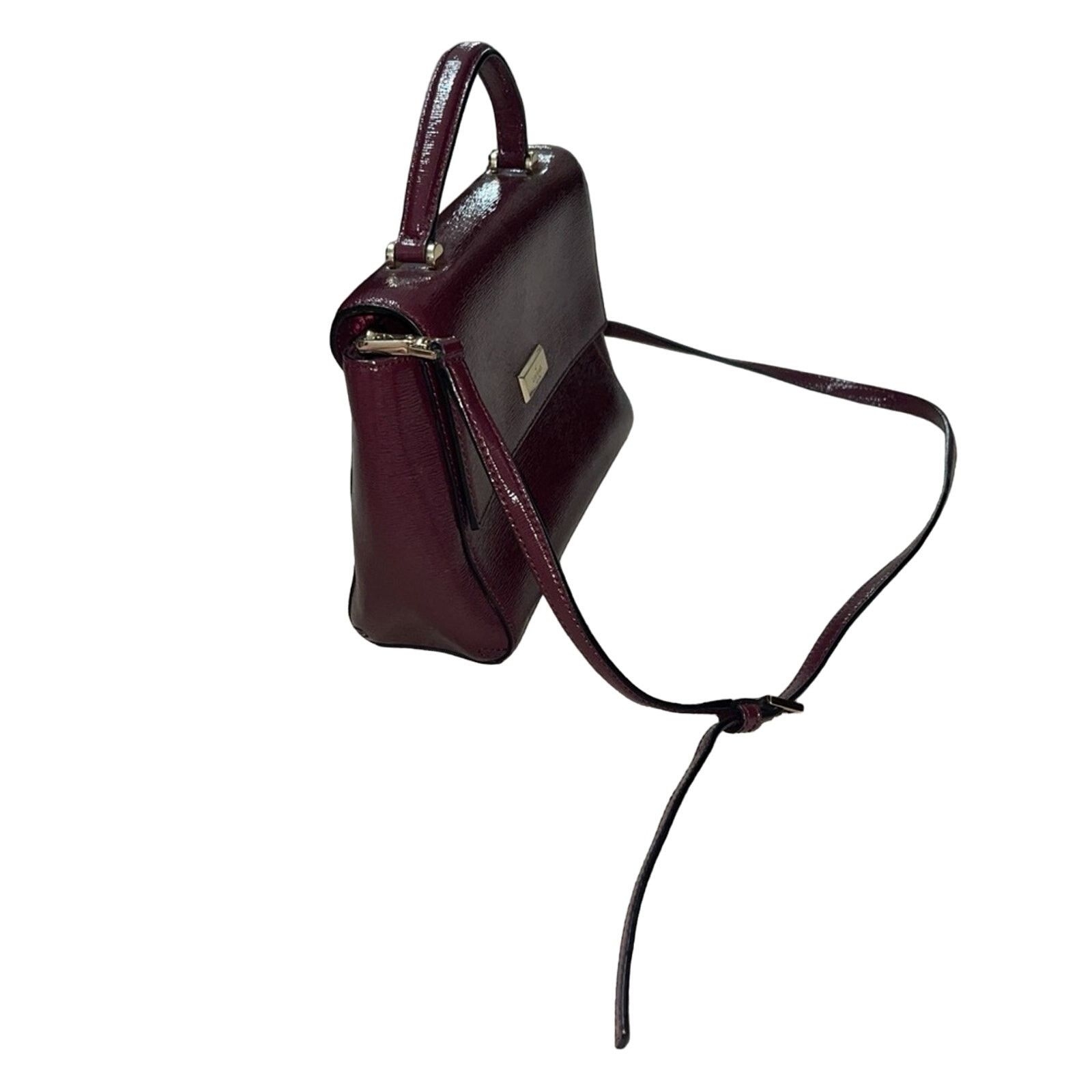 Kate Spade Kate Spade Brynlee Bixby Place Wine Burgundy Crossbody Purse Size ONE SIZE - 4 Thumbnail