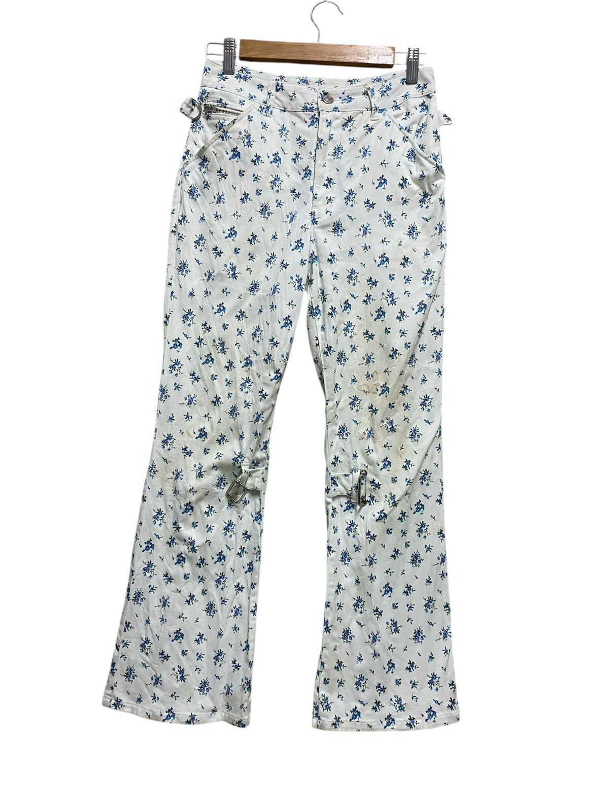 X-Girl X-Girl punk design bootcut flower very rare Size 27" / US 4 / IT 40 - 1 Thumbnail