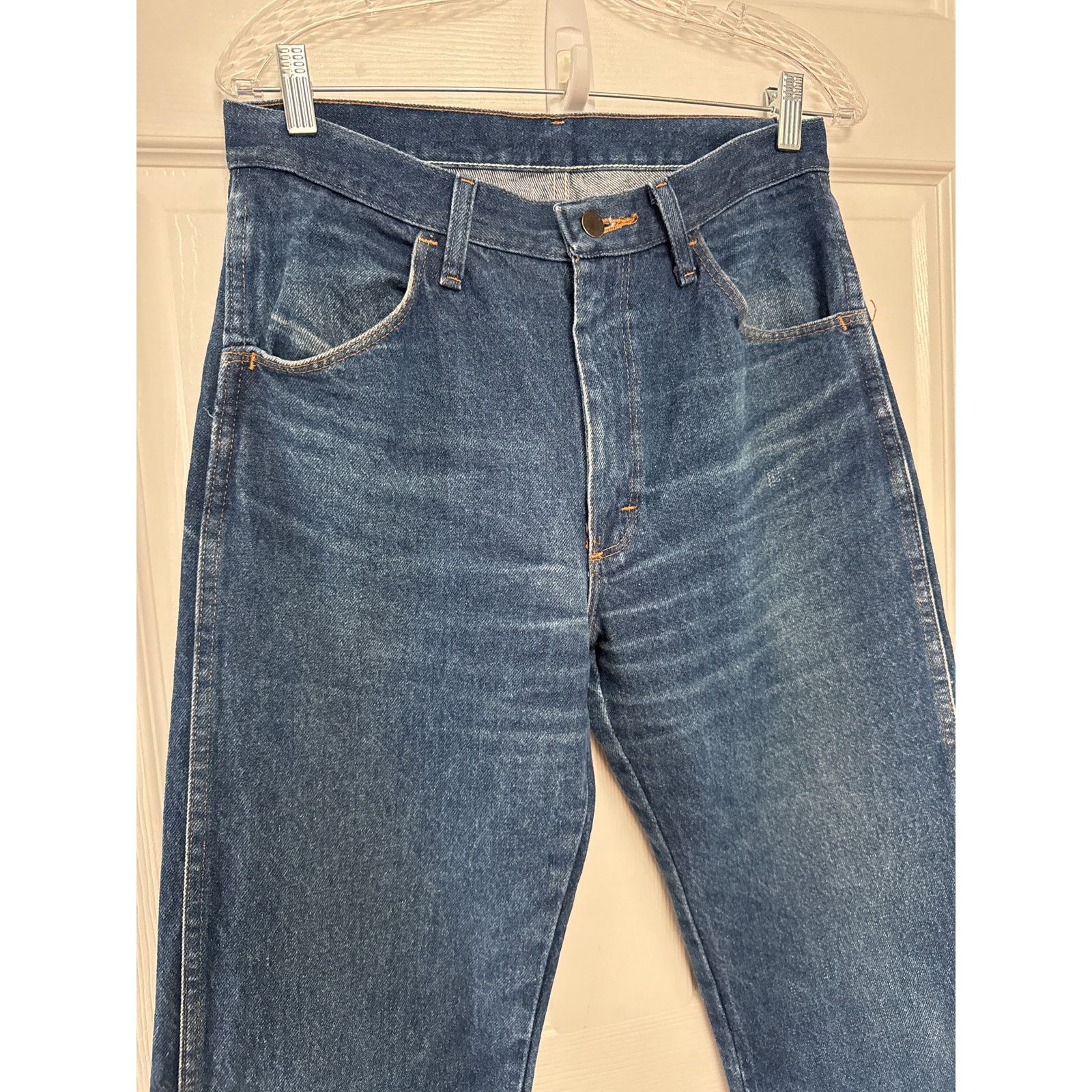 Vintage Y2K Rustler dark blue bootcut high waisted jeans 33X32 Size US 33 - 8 Thumbnail