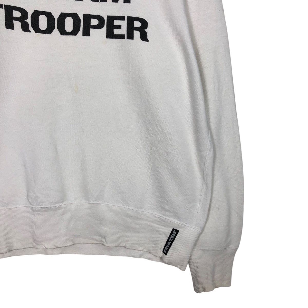 Japanese Brand 📌Vintage Sweatshirt Movie Star Wars Storm Trooper Big Logo Size US M / EU 48-50 / 2 - 6 Thumbnail