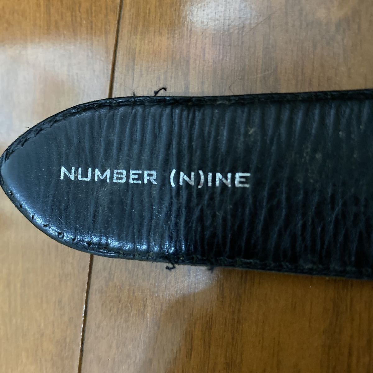 Number (N)ine Archive Frame Buckle Leather Belt Size ONE SIZE - 10 Thumbnail