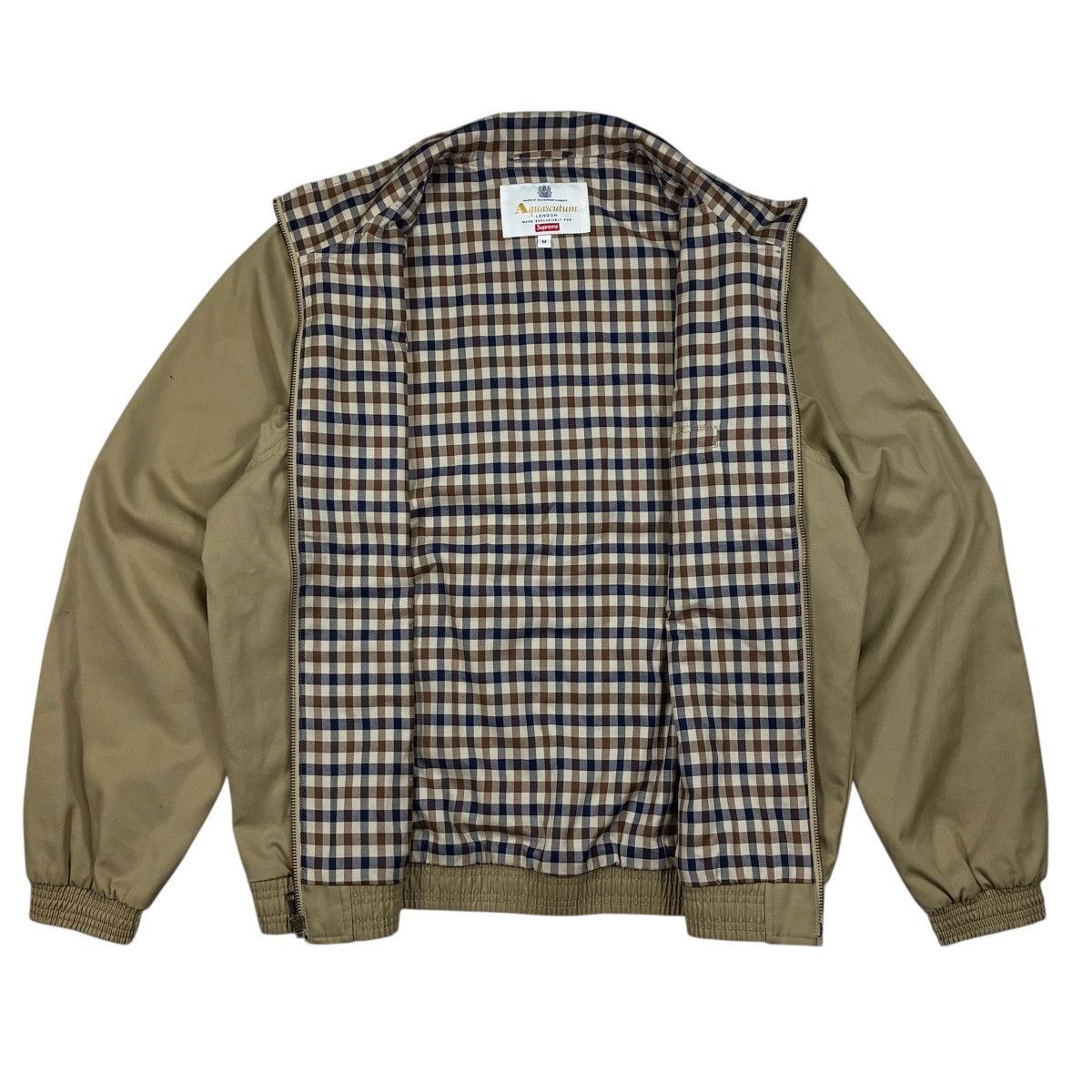 Aquascutum × Supreme FW16 Supreme x Aquascutum Waterproof Jacket Plaid Size M Size US M / EU 48-50 / 2 - 2 Thumbnail