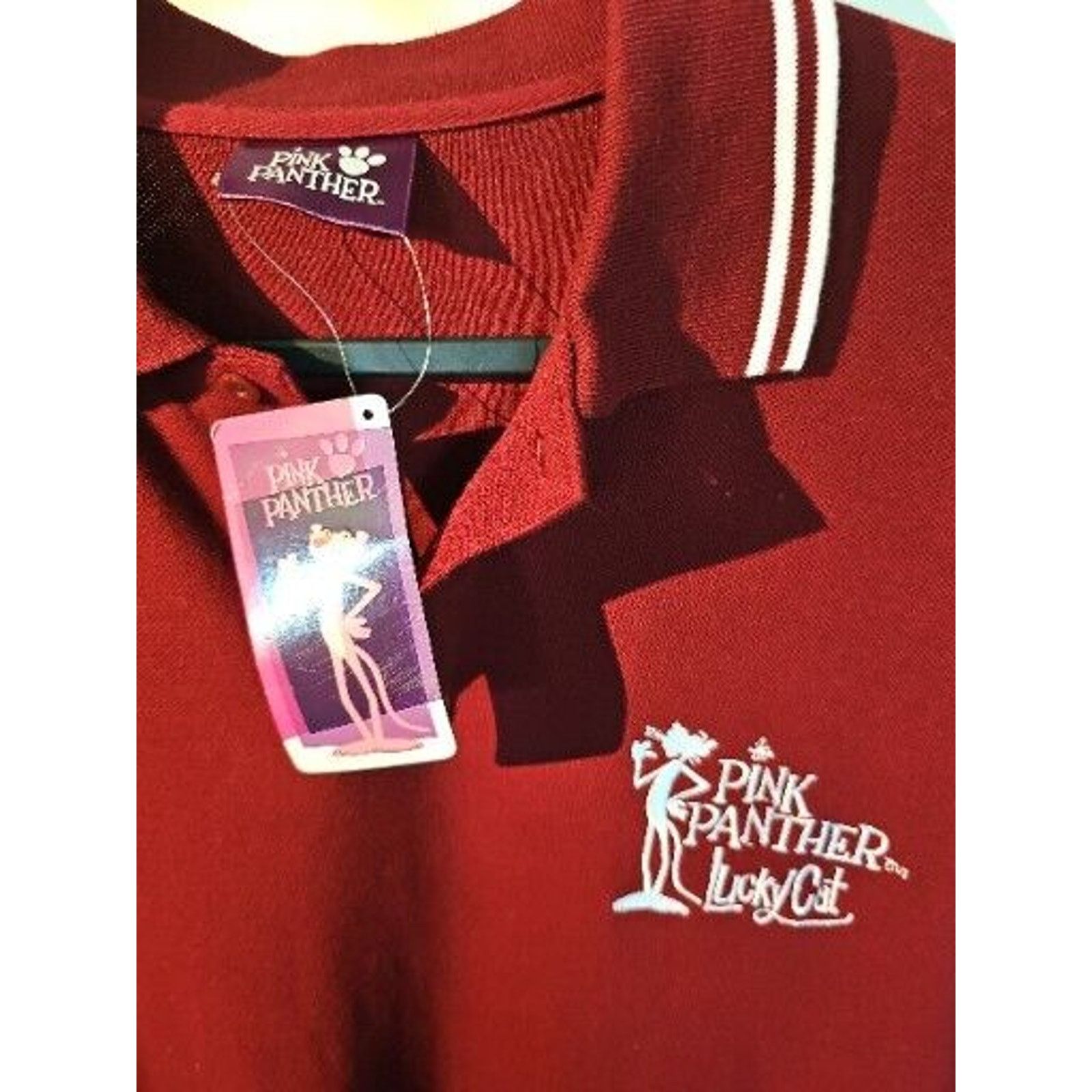Other Pink panther Vintage Polo 3XL Size US XXL / EU 58 / 5 - 4 Thumbnail
