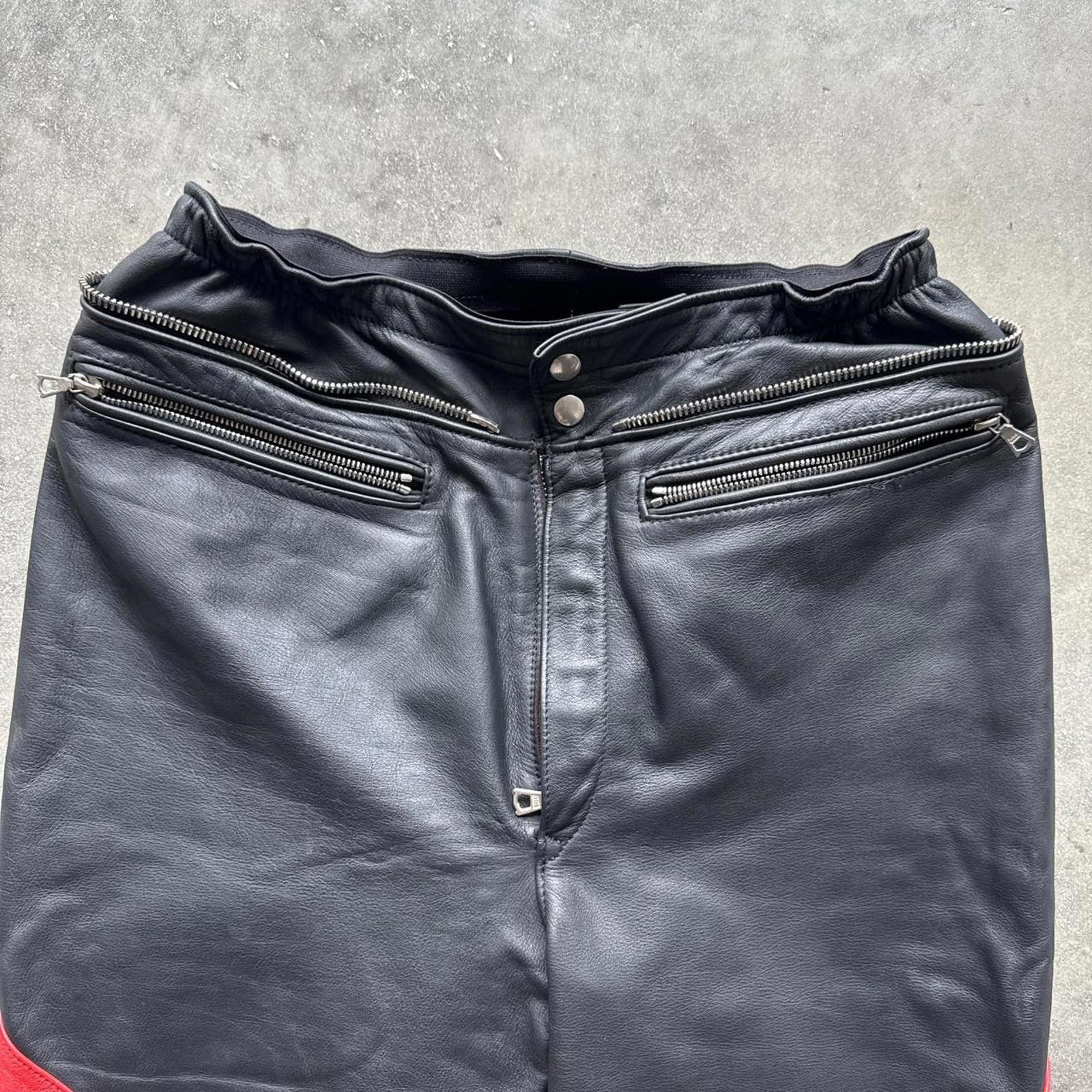Other Leather Biker Motorcycle Pants Size US 32 / EU 48 - 3 Thumbnail