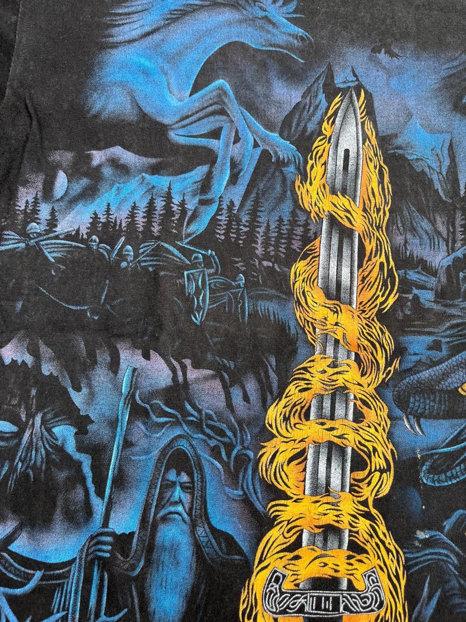 Vintage Vintage Blood on ice Art Necrolord Bathory Size US L / EU 52-54 / 3 - 5 Thumbnail