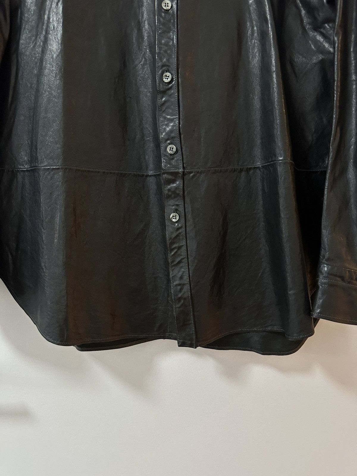 Carol Christian Poell CCP kangaroo leather shirt, Carol Christian Poell Size US XL / EU 56 / 4 - 3 Thumbnail