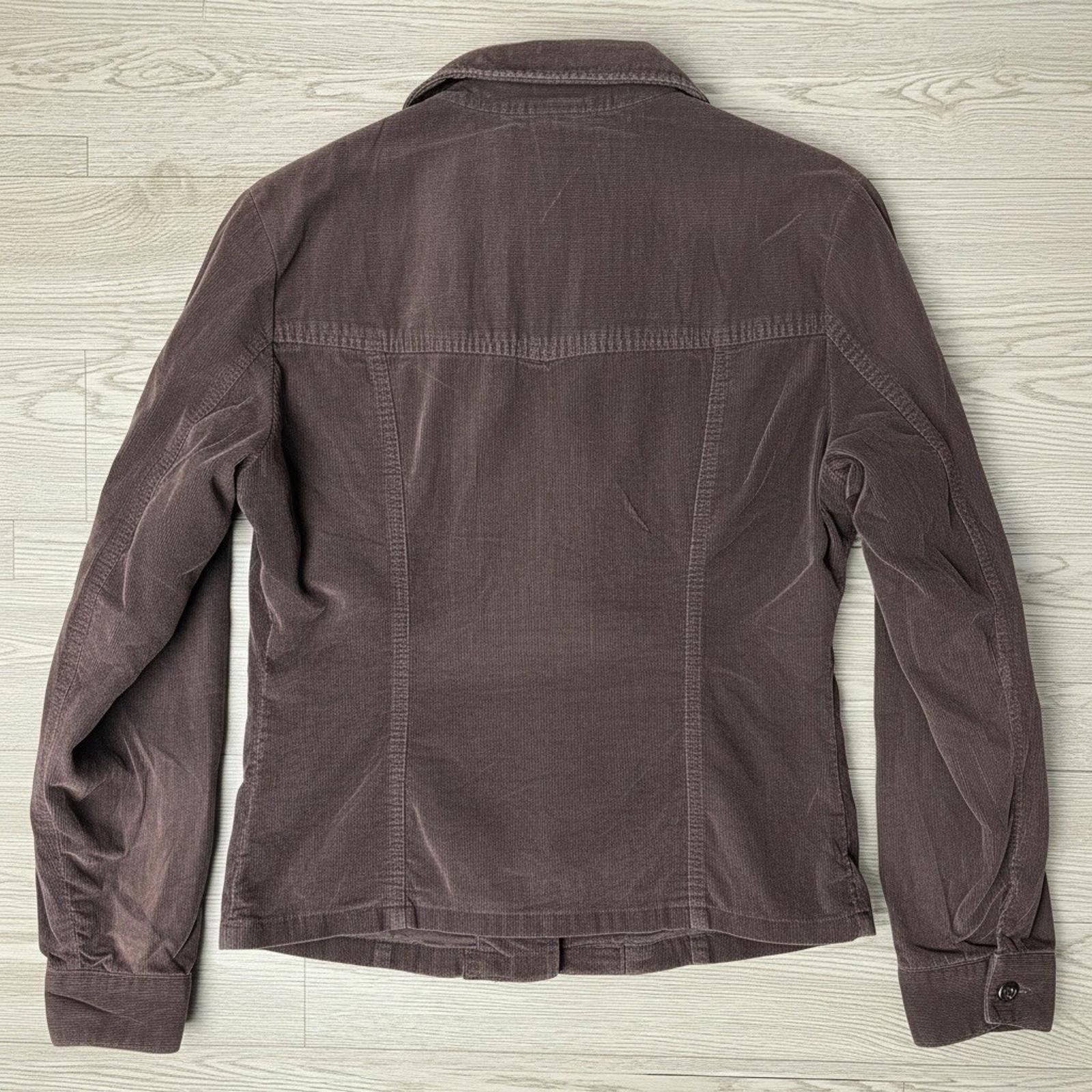 Express Vintage Express Brown Corduroy Western Snap Jacket USA M Size M / US 6-8 / IT 42-44 - 2 Thumbnail