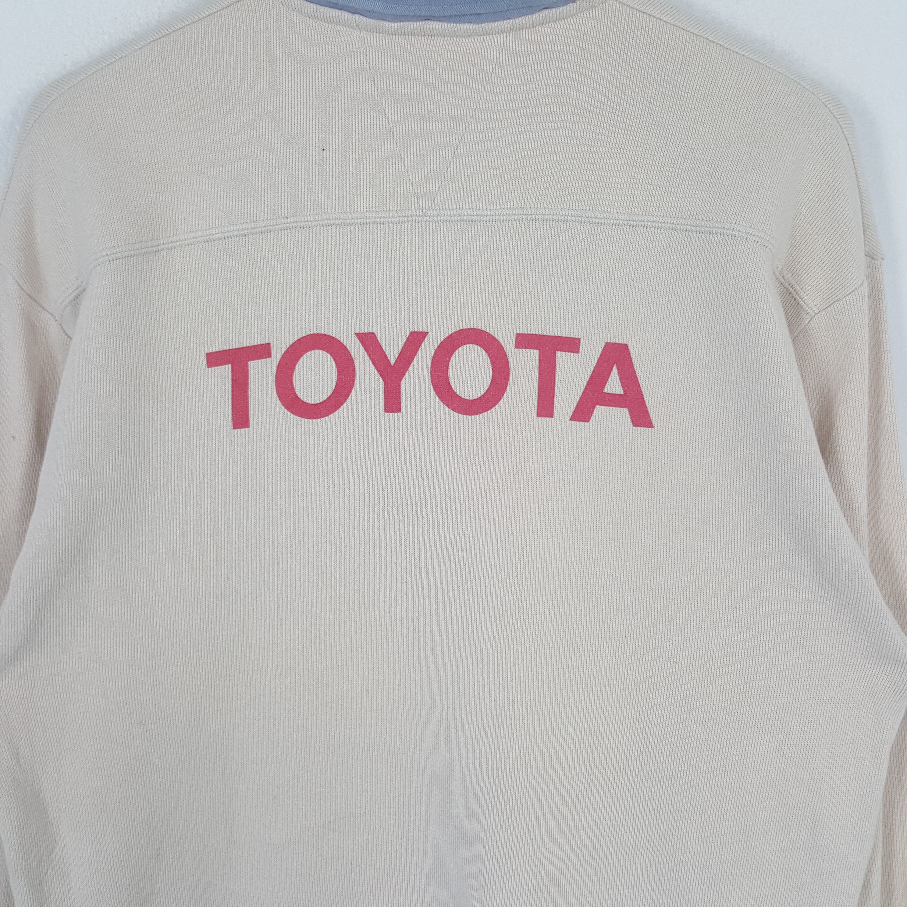 Vintage Vintage Toyota Japanese Brand Racing Sweatshirt C296N5 Size US S / EU 44-46 / 1 - 2 Thumbnail