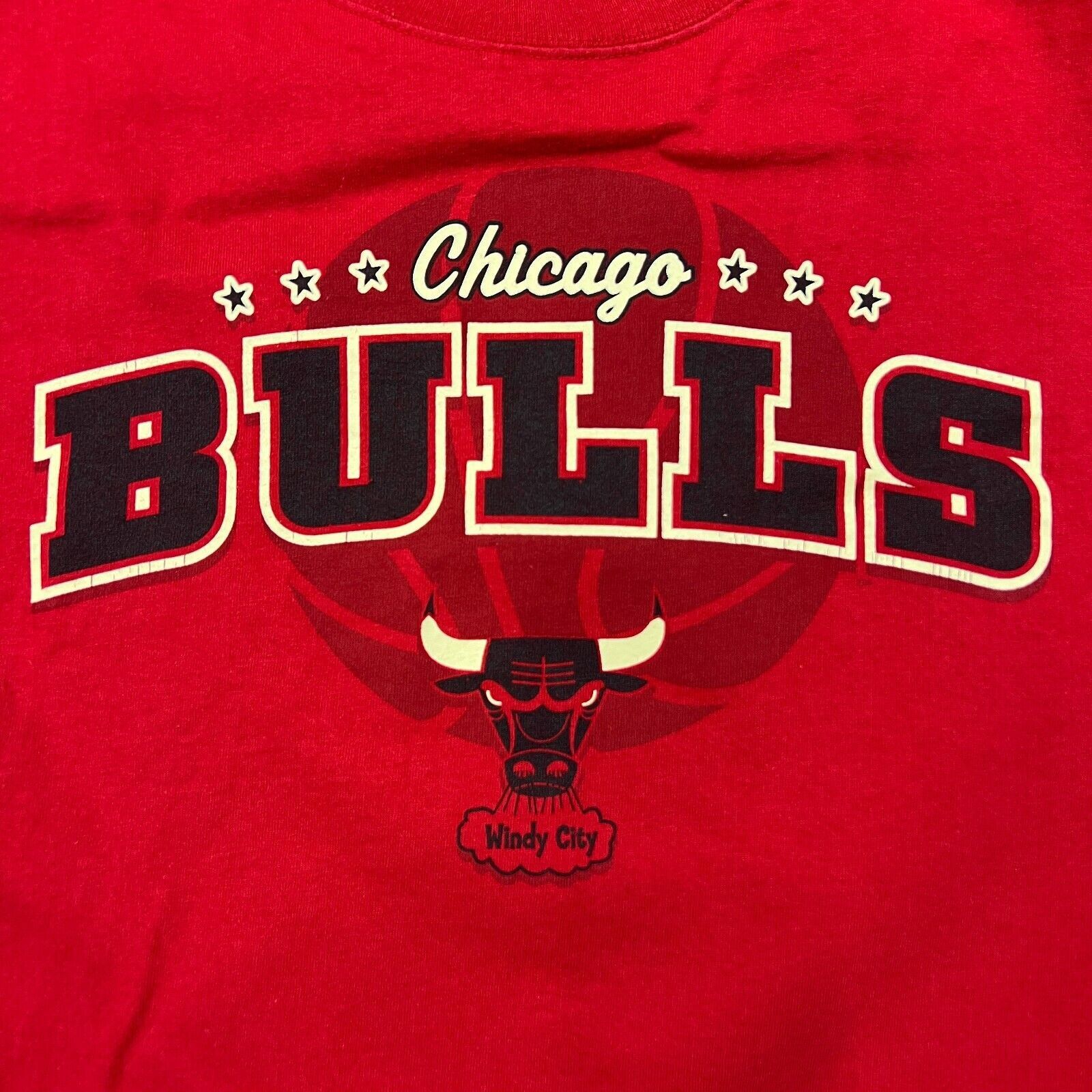 Majestic × NBA × Vintage VTG 90s Majestic Chicago Bulls T Shirt XL Champions NBA Tee Size US XL / EU 56 / 4 - 2 Thumbnail