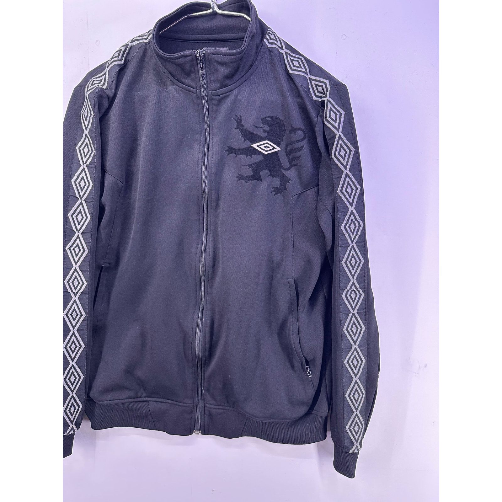 Umbro Vintage Umbro Retro Taped Tricot Trainingsjacke Size Large Size US L / EU 52-54 / 3 - 4 Thumbnail