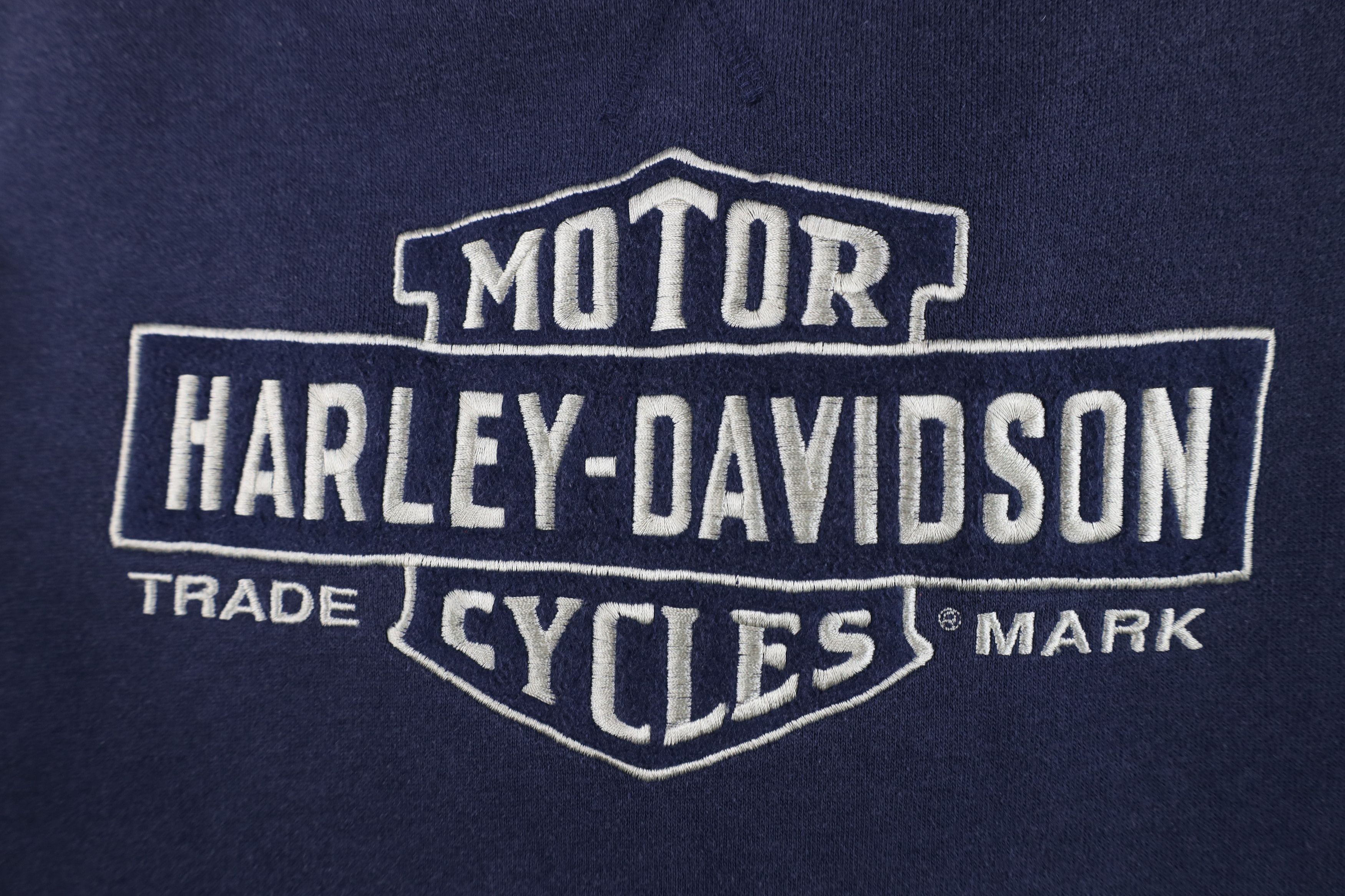 Harley Davidson Vintage Harley Davidson Spell Big Logo Crewneck Sweatshirt Size US M / EU 48-50 / 2 - 5 Thumbnail
