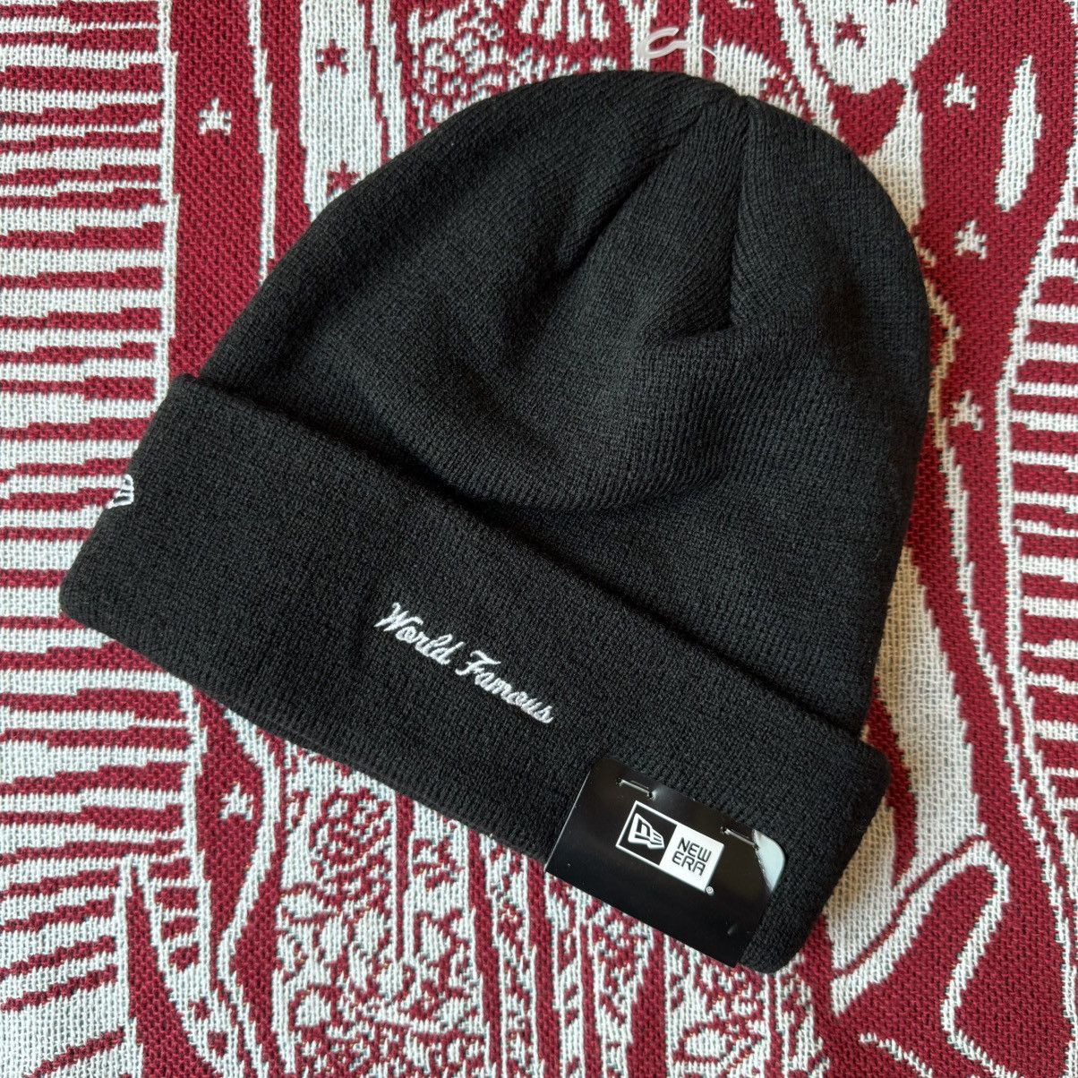 New Era × Supreme FW19 Supreme New Era Bandana Box Logo Beanie Black OS Size ONE SIZE - 4 Thumbnail