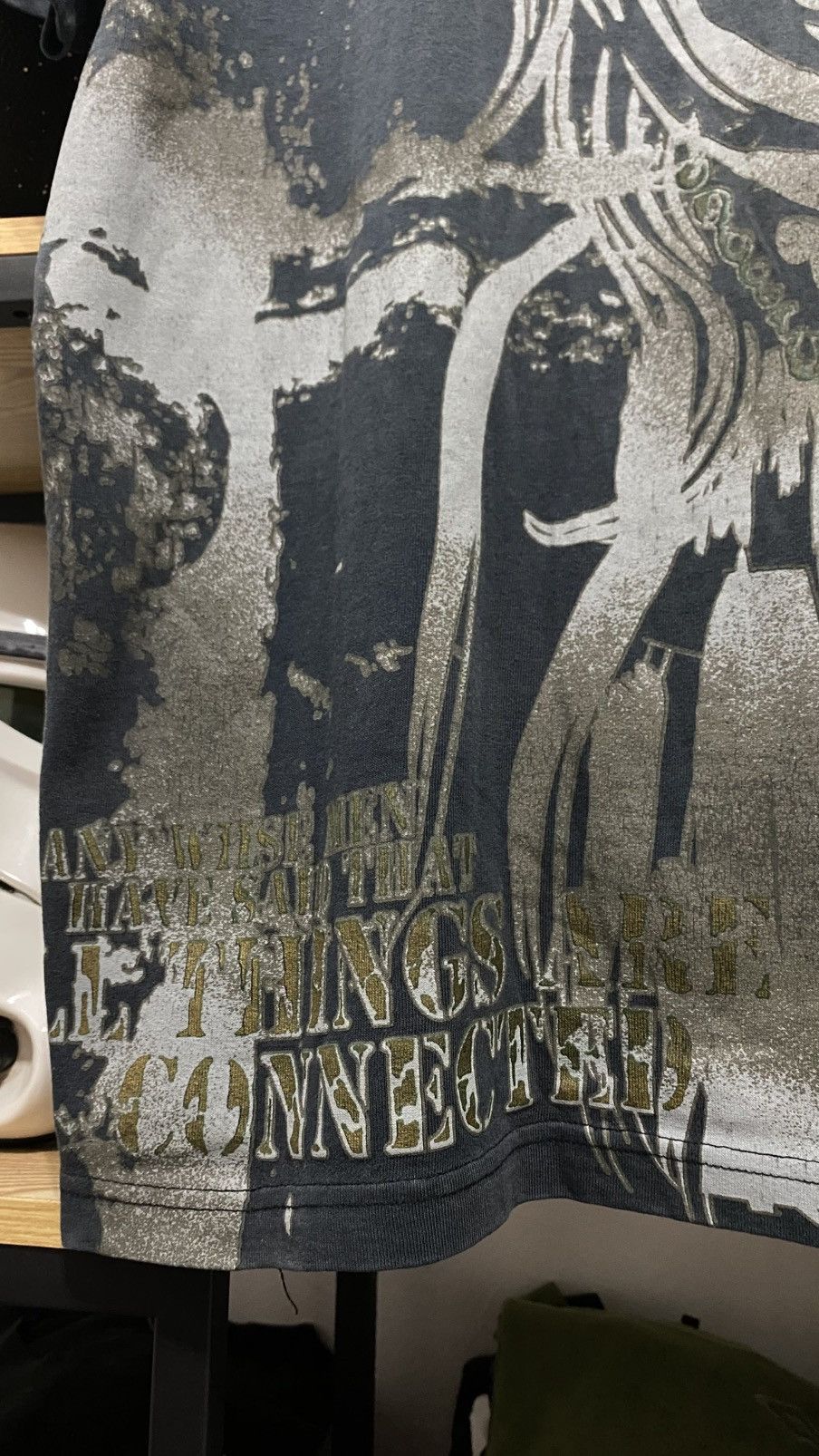 Japanese Brand Japan Space Opera "Things Are Connected" Anime Graphic Tee Size US L / EU 52-54 / 3 - 5 Thumbnail