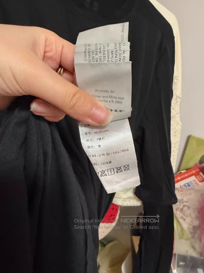 Rick Owens Rick Owens Fake two-piece long-sleeved sweatshirt Size US S / EU 44-46 / 1 - 5 Thumbnail