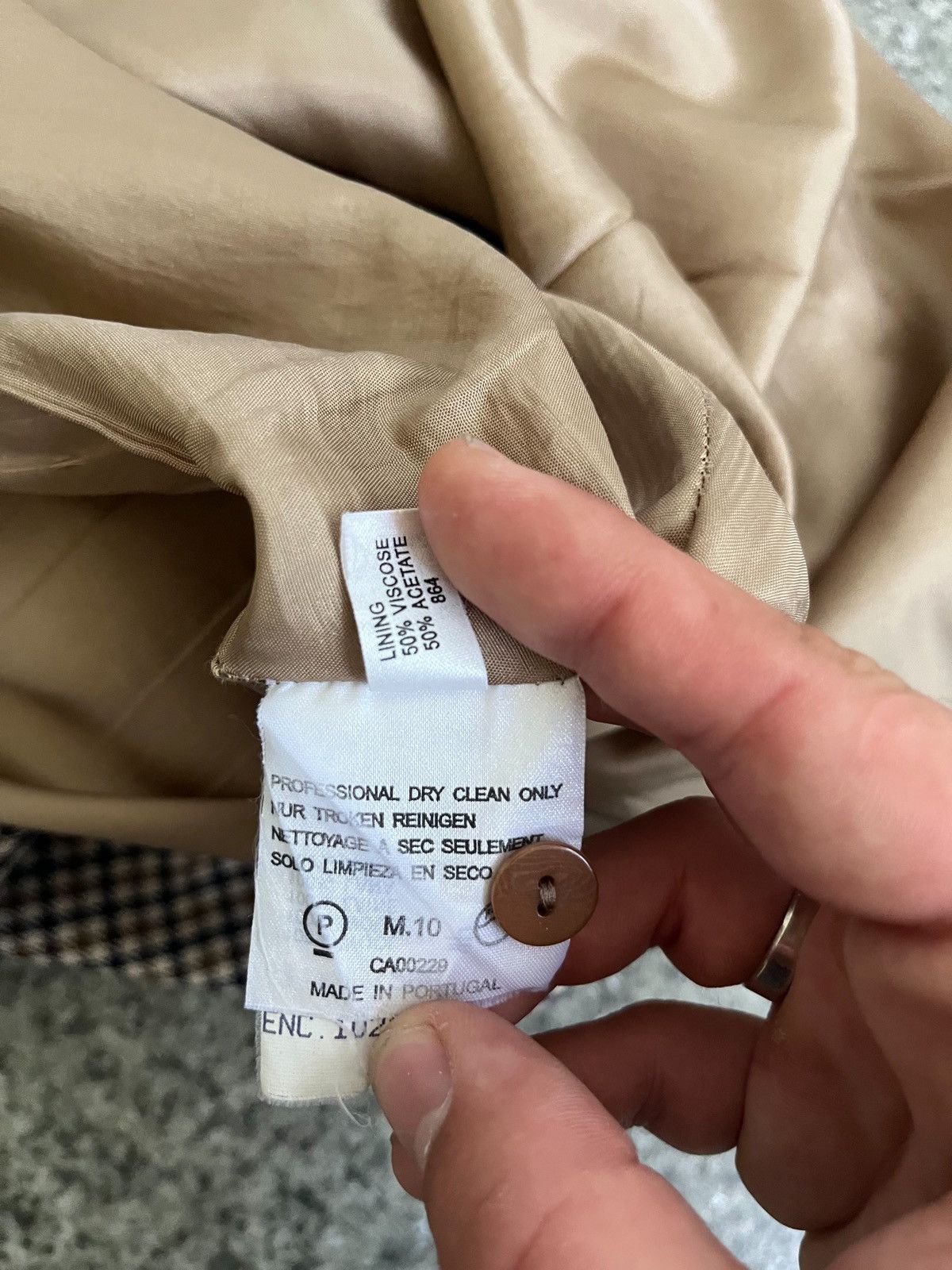 Aquascutum × Vintage VINTAGE AQUASCUTUM WOOL NOVA CHEK SKIRT SZ 10 Size 28" / US 6 / IT 42 - 9 Thumbnail