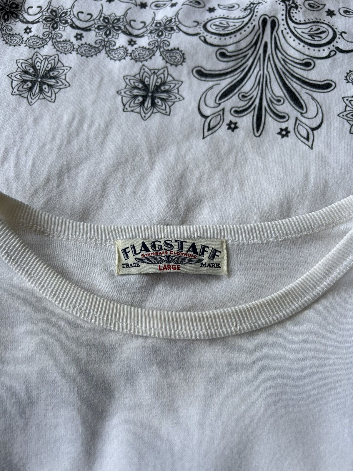 Flagstuff Flagstaff Arizona Motorcycle Embroidered Tshirt Size US XS / EU 42 / 0 - 9 Thumbnail
