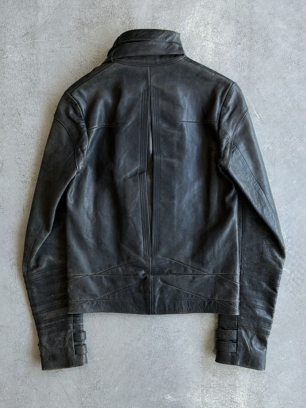 Dior AW03 Dior - Hedi Slimane - Luster Leather Jacket Size US S / EU 44-46 / 1 - 2 Thumbnail