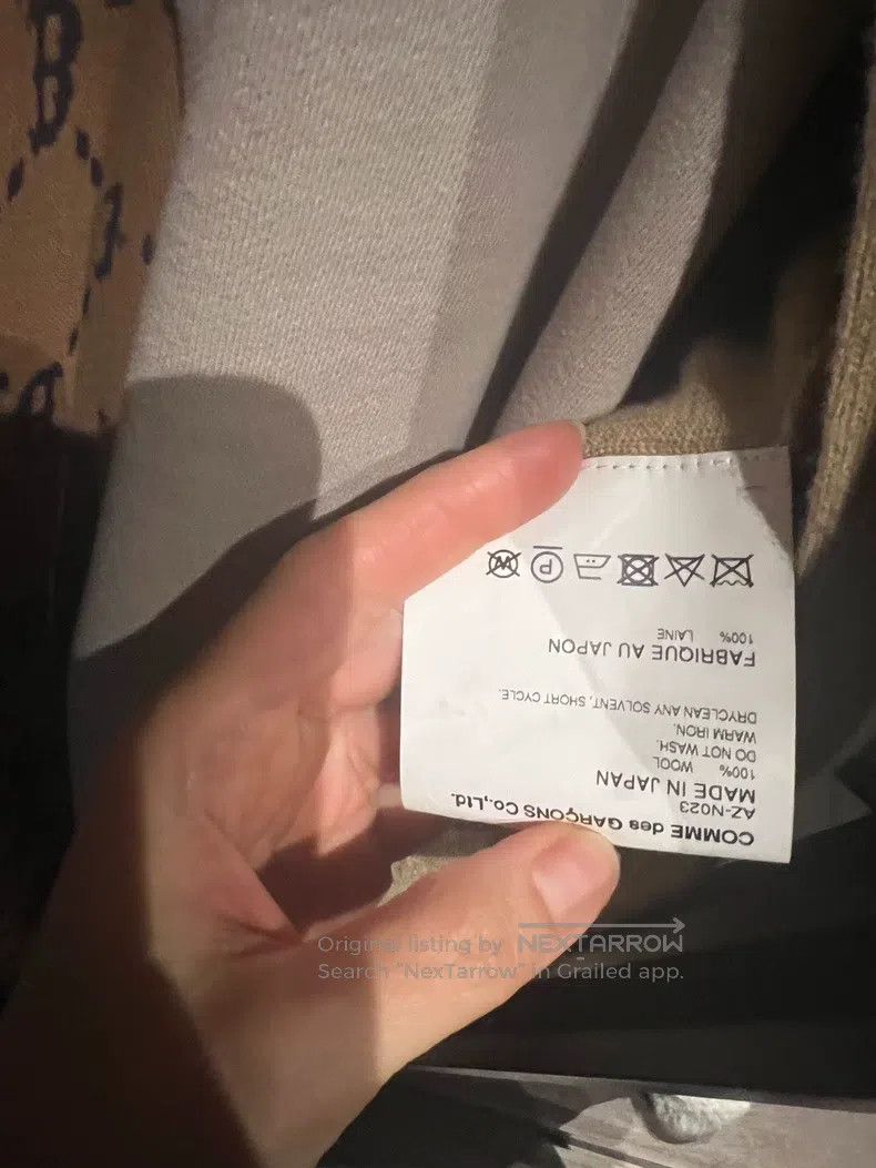 Comme des Garcons Comme Des Garcons Classic khaki cardigan Size S / US 4 / IT 40 - 9 Thumbnail