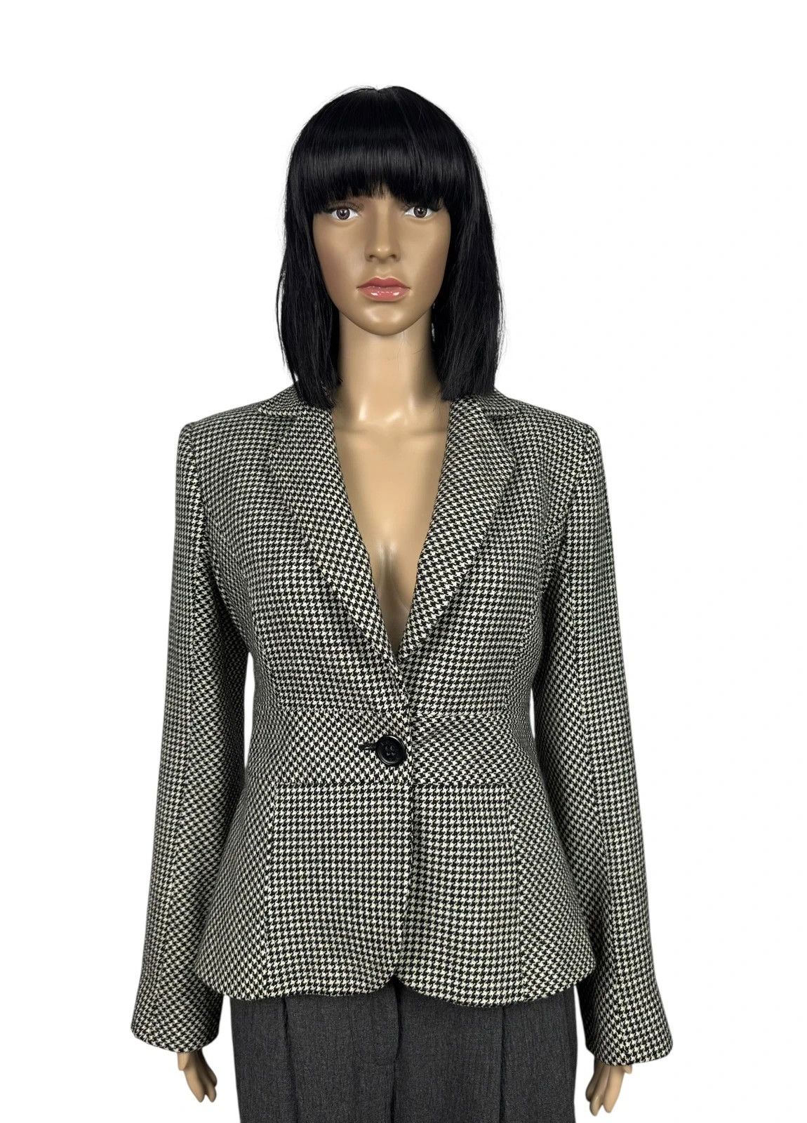 Valentino Valentino Roma Wool Blazer Houndstooth size 46 Size L / US 10 / IT 46 - 1 Thumbnail