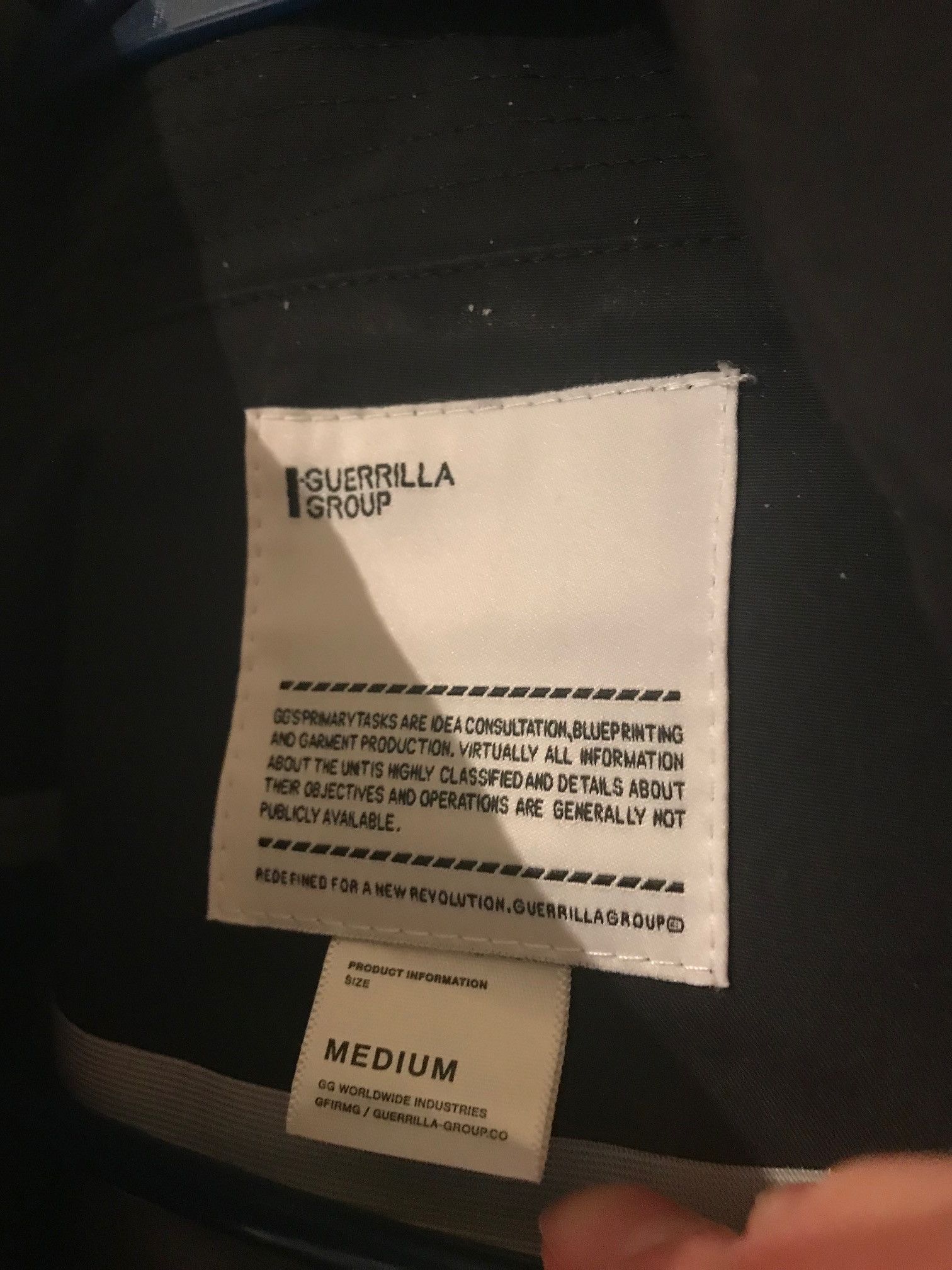 Guerrilla Group Guerrilla Group 20S-ES-JJ01 Storm Hood Jacket Size US M / EU 48-50 / 2 - 8 Thumbnail