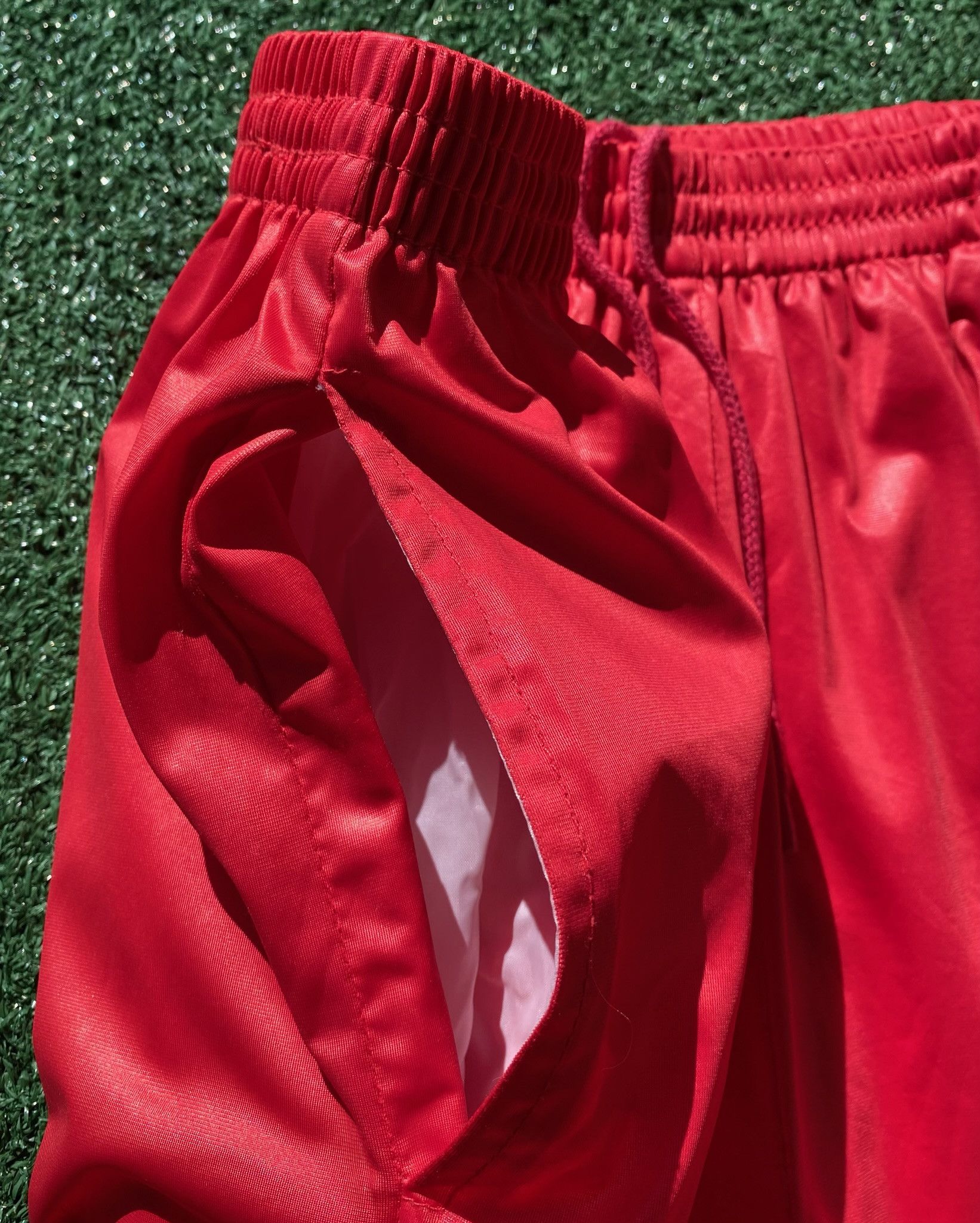 Prince 90’s Prince Shiny Hot Pink Lined Track Pants W/Pockets Large Size 36" / US 14 / IT 50 - 3 Thumbnail