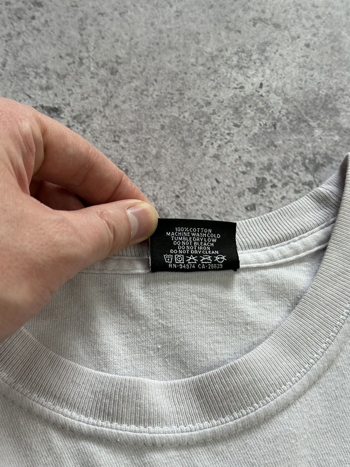 Stussy × Vintage Vintage Stussy Y2K Long Sleeve Big Logo Distressed Size US M / EU 48-50 / 2 - 13 Thumbnail