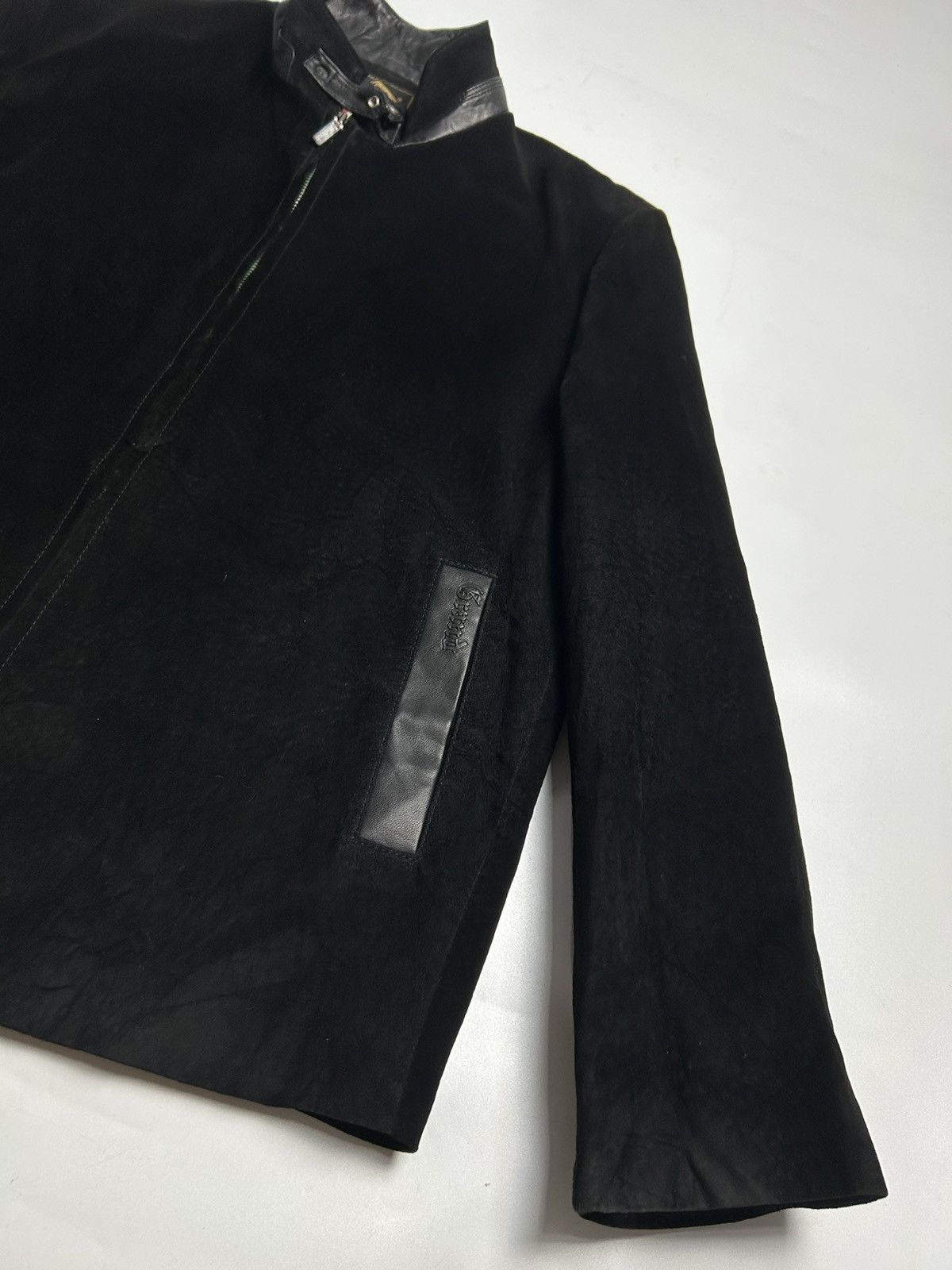 Leather GRAND SUEDE MIX LEATHER JACKET Size US M / EU 48-50 / 2 - 2 Thumbnail