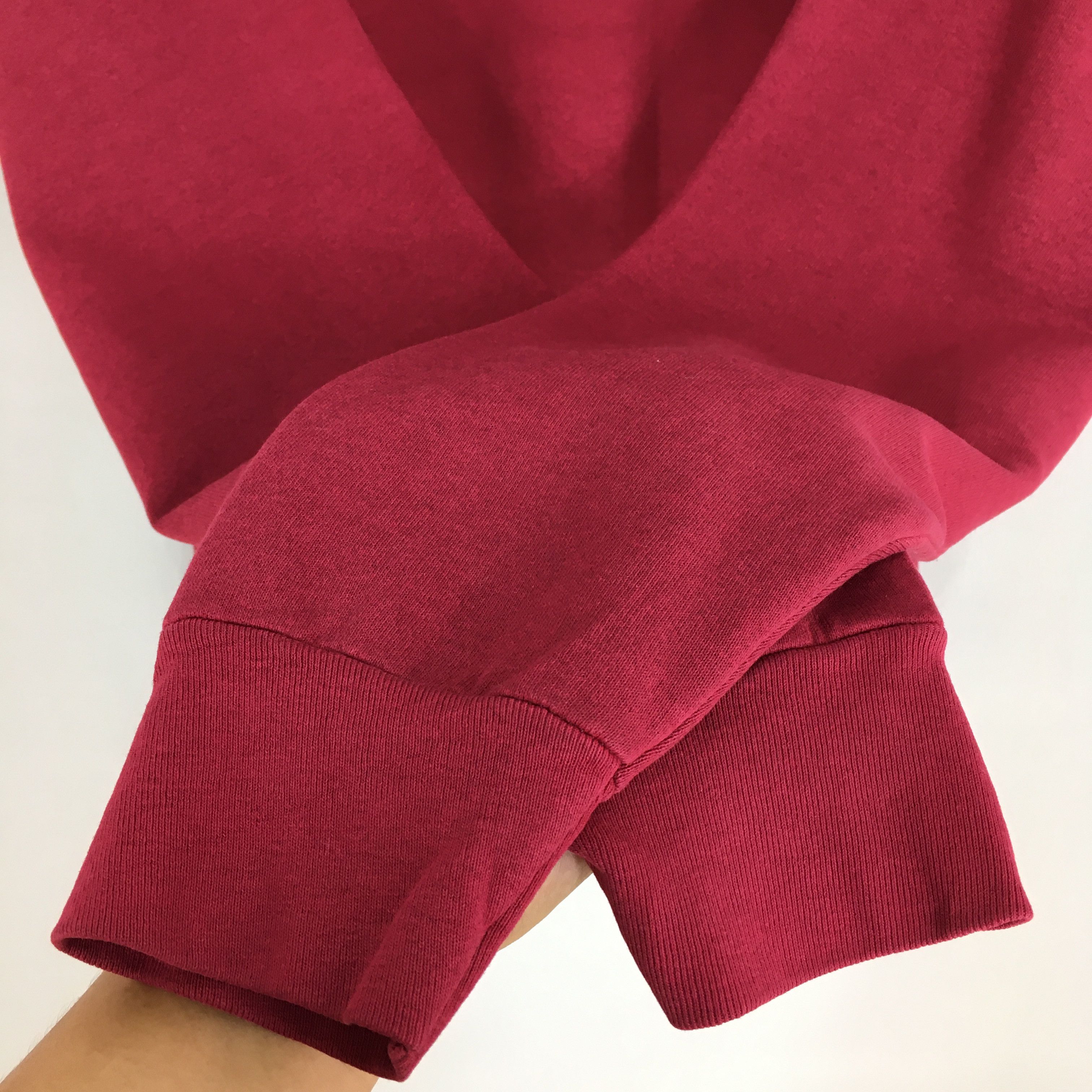 Fruit Of The Loom Vintage Frankenmuth Michigan Red Sweatshirt XLarge Size US XL / EU 56 / 4 - 5 Thumbnail