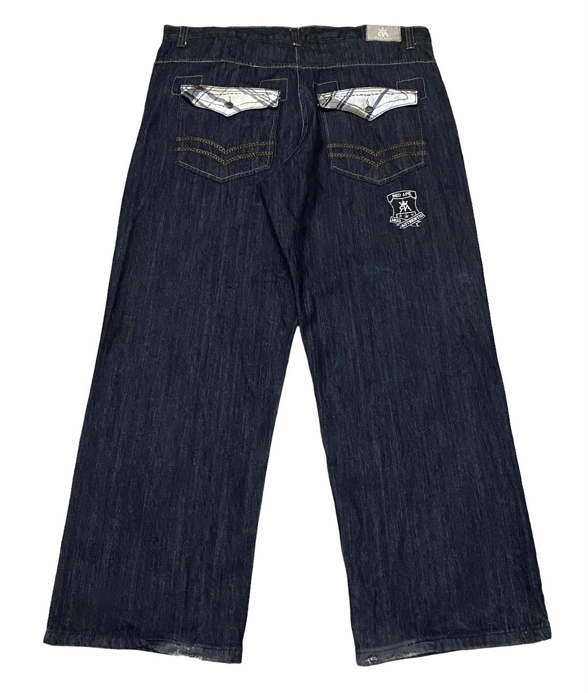 Japanese Brand Rare Design Vintage Japanese Brand Red Ape Jeans 2000s Size US 44 / EU 60 - 2 Thumbnail