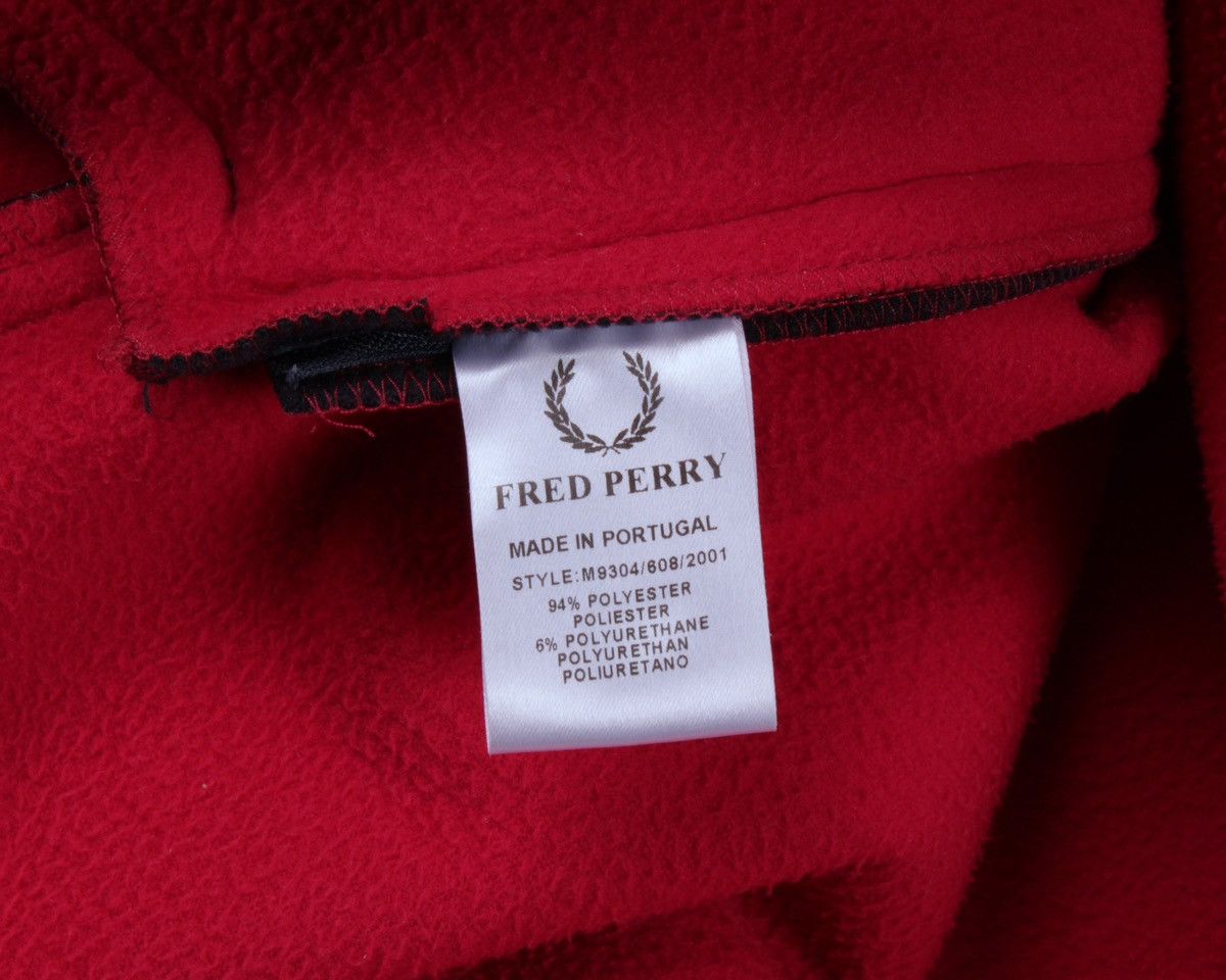 Fred Perry × Vintage FRED PERRY Sportswear Protective Vintage Fleece Jacket Size US XL / EU 56 / 4 - 18 Thumbnail