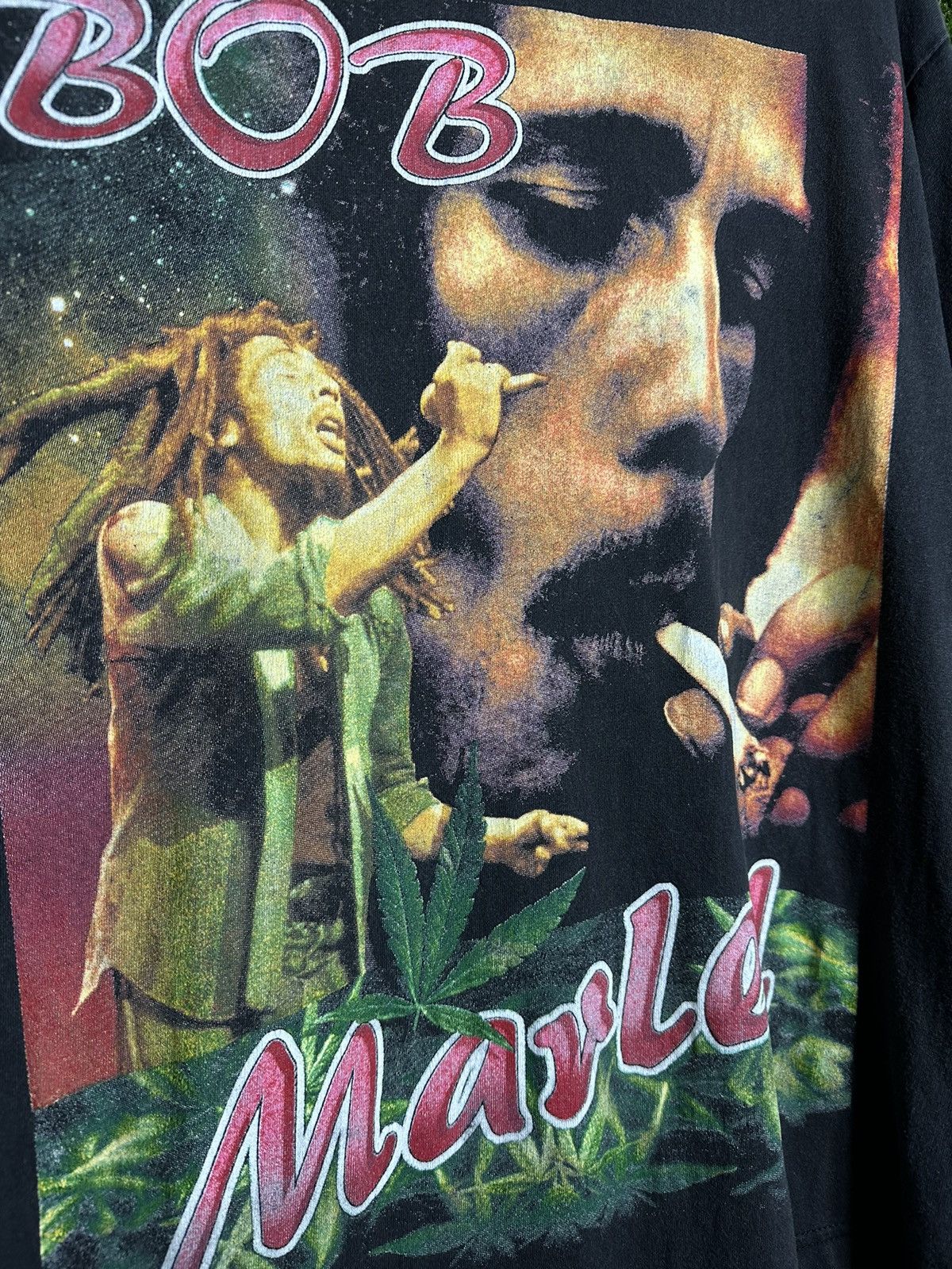 Rap Tees × Vintage 🚨Vintage Bob Marley Natural Mystic 90s Rap Tee T-Shirt Size US L / EU 52-54 / 3 - 4 Thumbnail