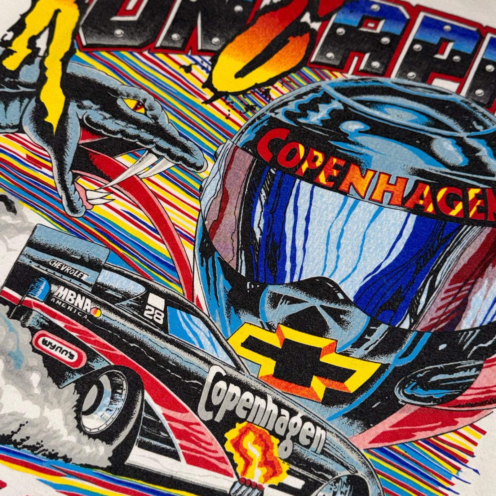 Jerzees 1998 AMPRO Ron Capps Copenhagen Funny Car Tee Size US L / EU 52-54 / 3 - 4 Thumbnail