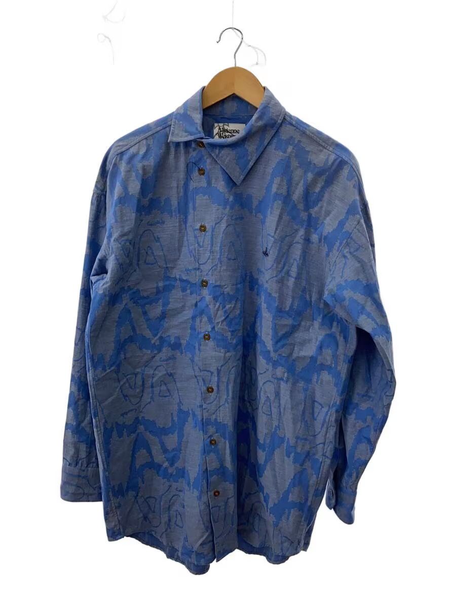 Vivienne Westwood Asymmetrical Collar Orb Button Shirt Size US S / EU 44-46 / 1 - 1 Thumbnail