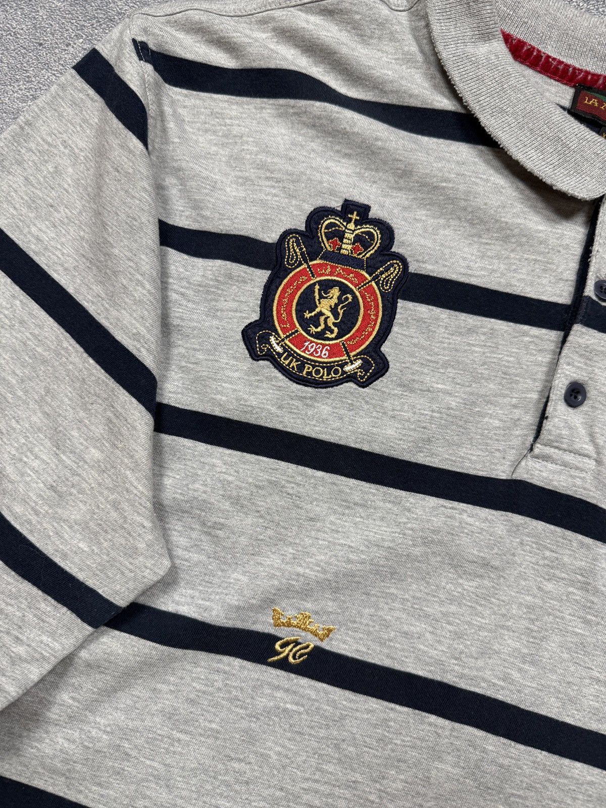 La Martina Vintage La Martina Rugby Polo Center Argentino Size US XXL / EU 58 / 5 - 6 Thumbnail