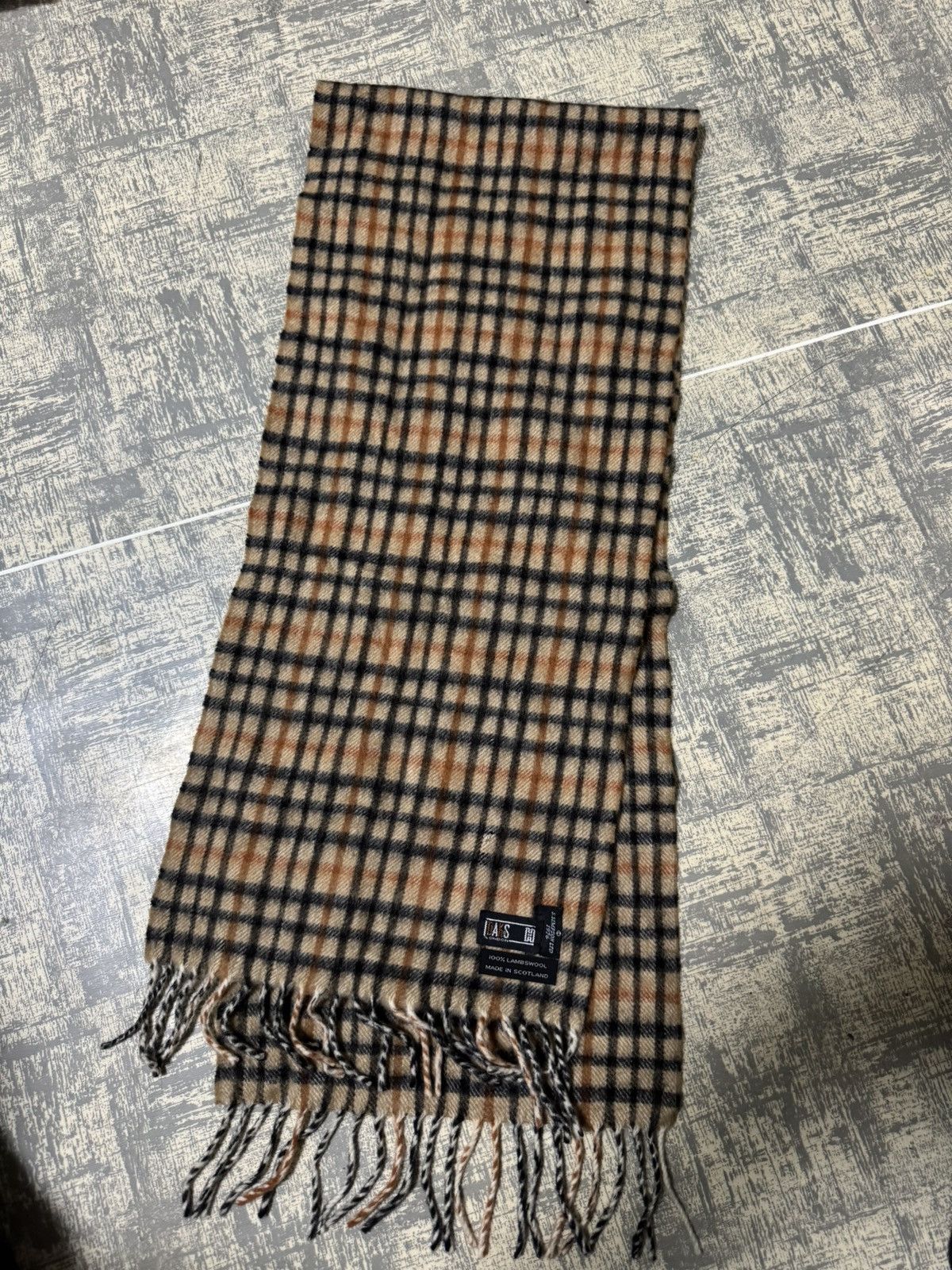DAKS × Vintage Daks Scarf Size ONE SIZE - 1 Thumbnail