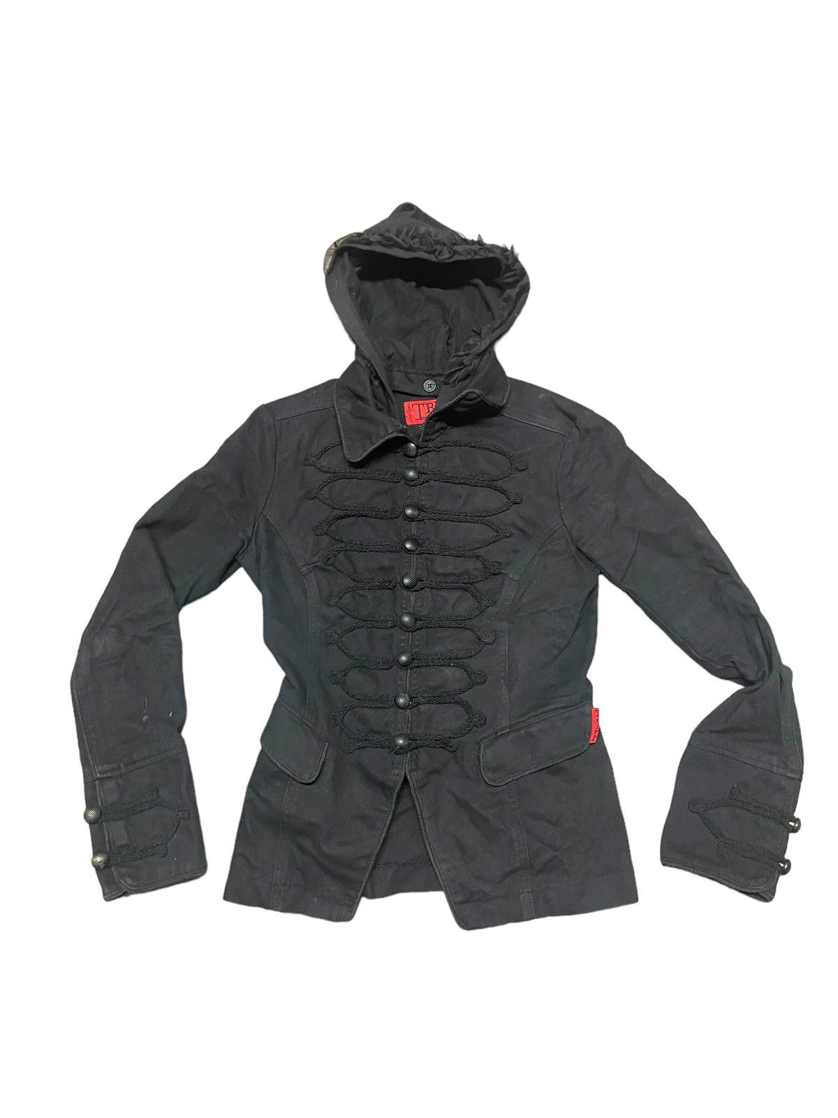 Goth Money × Tripp NYC Tripp NYC Jacket Marching Band Zip Jacket Women Black Size S / US 4 / IT 40 - 2 Thumbnail