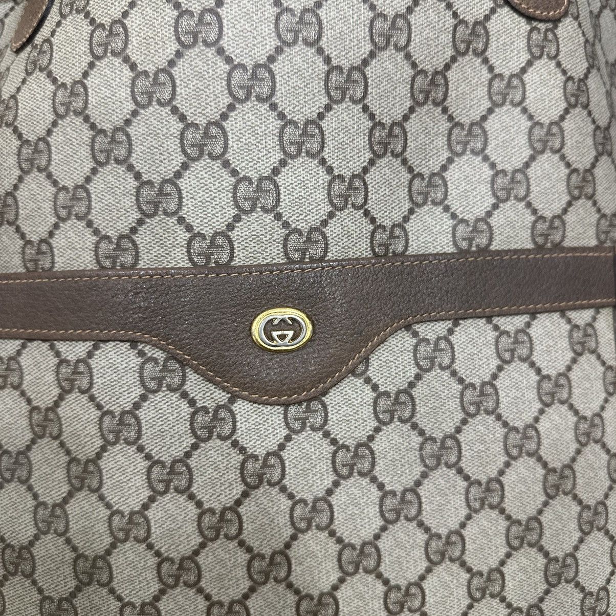 Gucci VINTAGE GUCCI GG WEB SHERRY LINE TOTE BAG 33 Size ONE SIZE - 12 Thumbnail