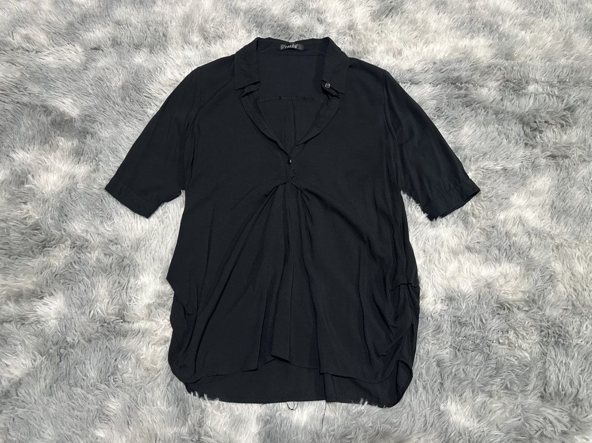 Japanese Brand 🔥Sick Y2K Paleo2 Blouse Shirt Black Goth Punk Size US L / EU 52-54 / 3 - 1 Thumbnail